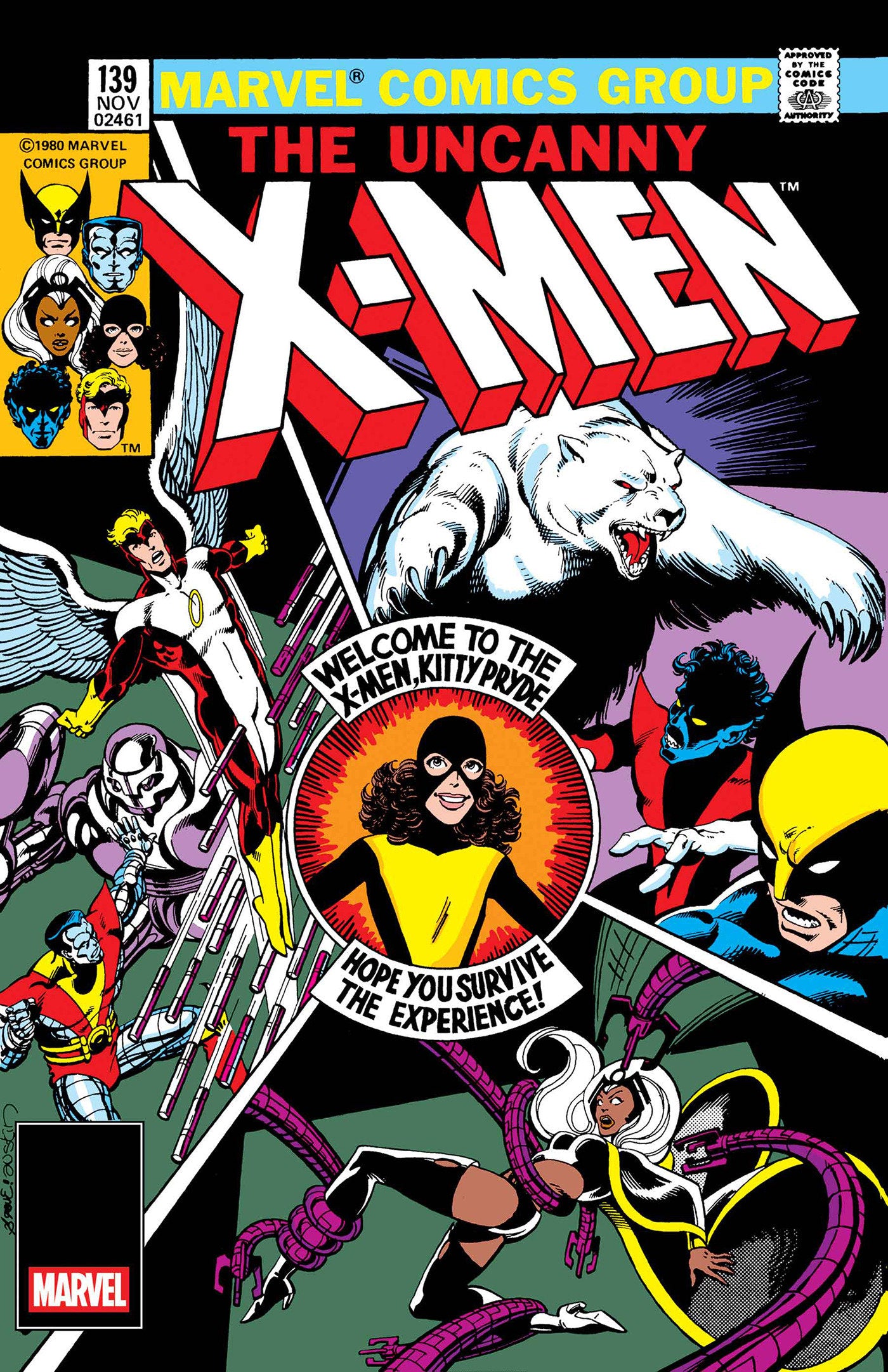 X-Men #139 MARVEL Facsimile 09/24/2025 | BD Cosmos