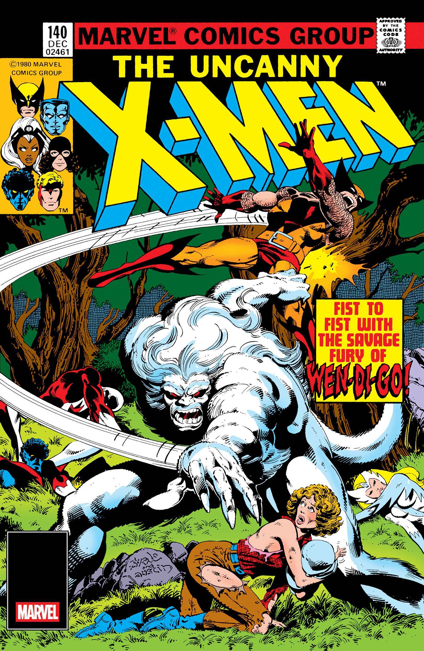 X-Men #140 MARVEL Facsimile 10/22/2025 | BD Cosmos