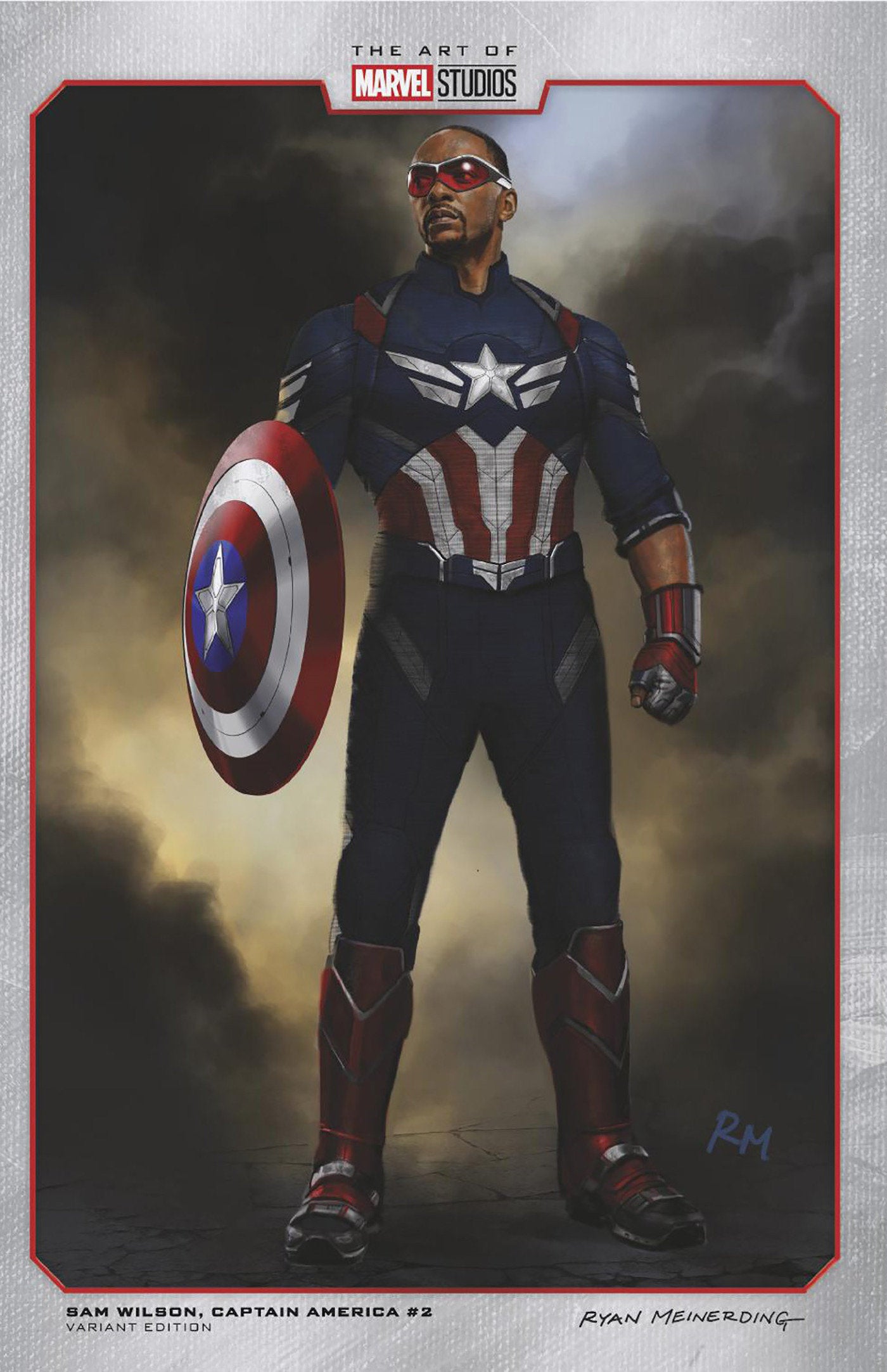 Sam Wilson, Captain America #2 Ryan Meinerding Marvel Studios Variant | BD Cosmos