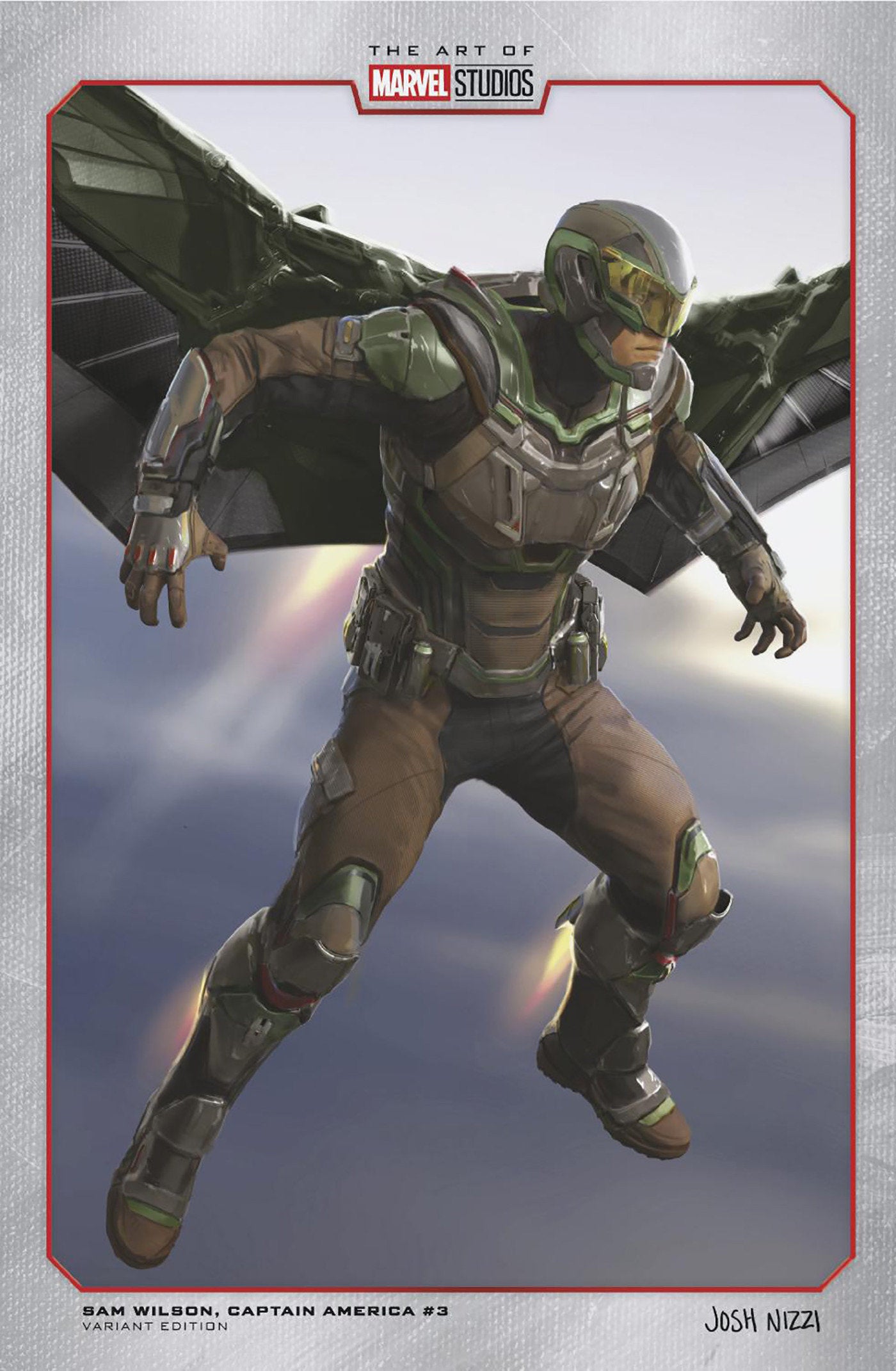 Sam Wilson Captain America #3 (Of 5) Josh Nizzi Movie Variant | BD Cosmos