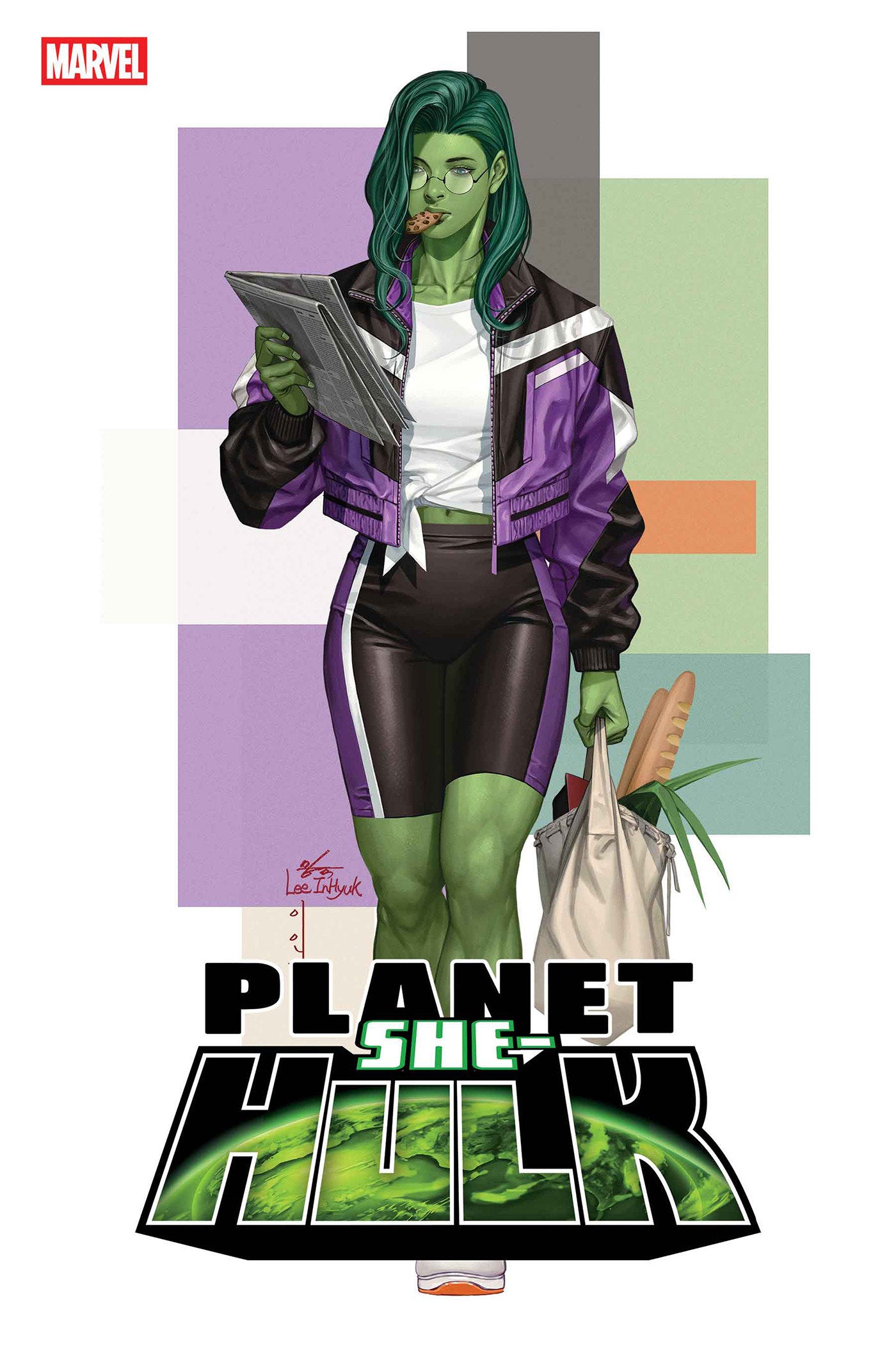 Planet She Hulk #1 Inhyuk Lee Street Verse Variant | BD Cosmos