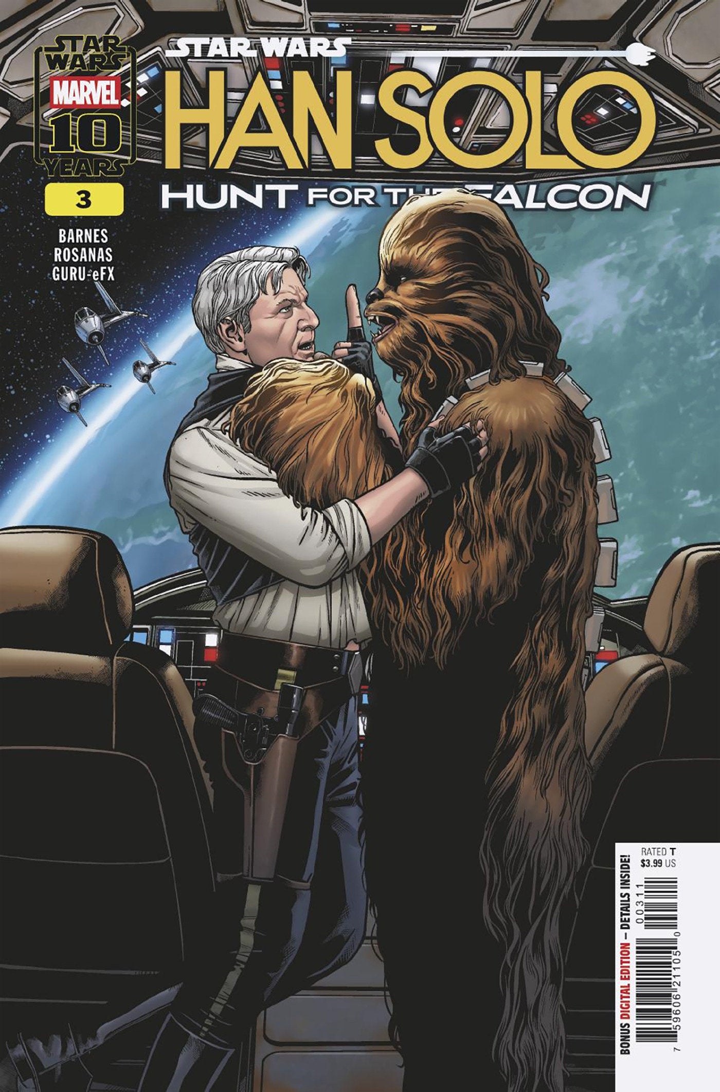 Star Wars: Han Solo   Hunt For The Falcon #3 | BD Cosmos