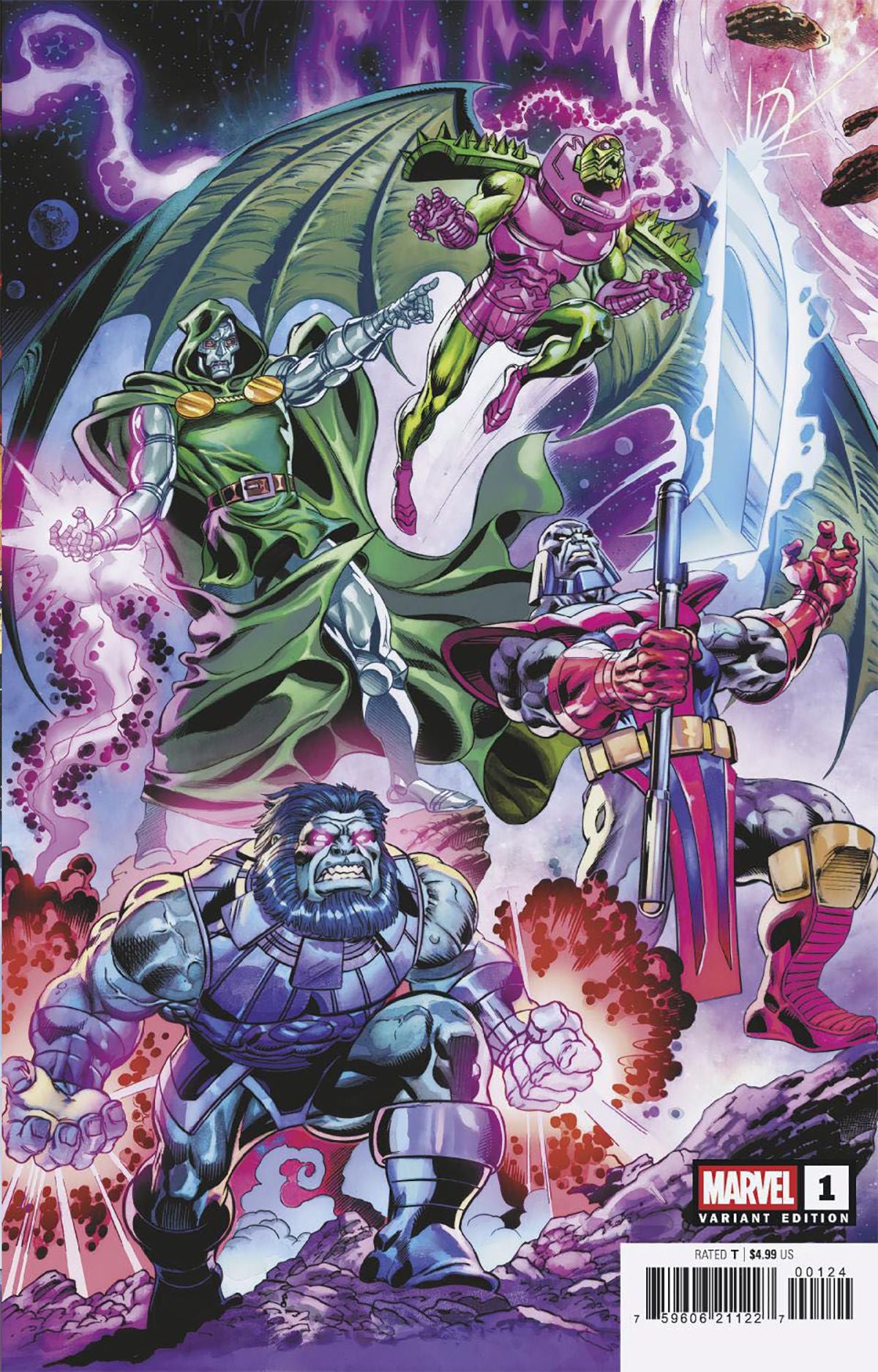 Fantastic Four #1 MARVEL 1:25 Castellini Wraparound 07/09/2025 | BD Cosmos