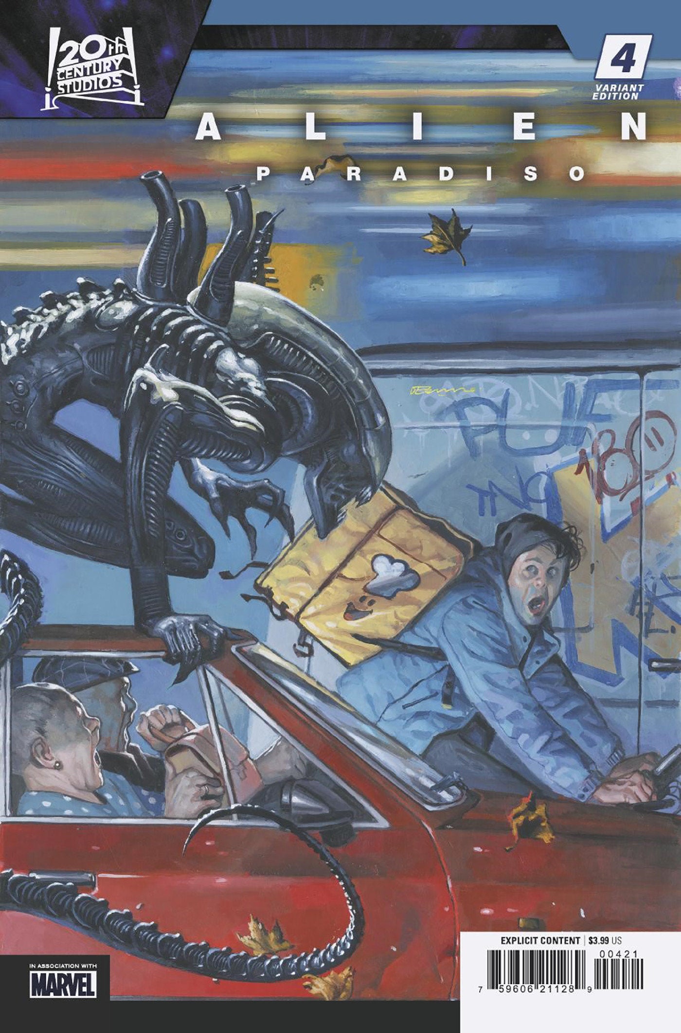 Alien: Paradiso #4 Fabrizio De Tommaso Variant | BD Cosmos