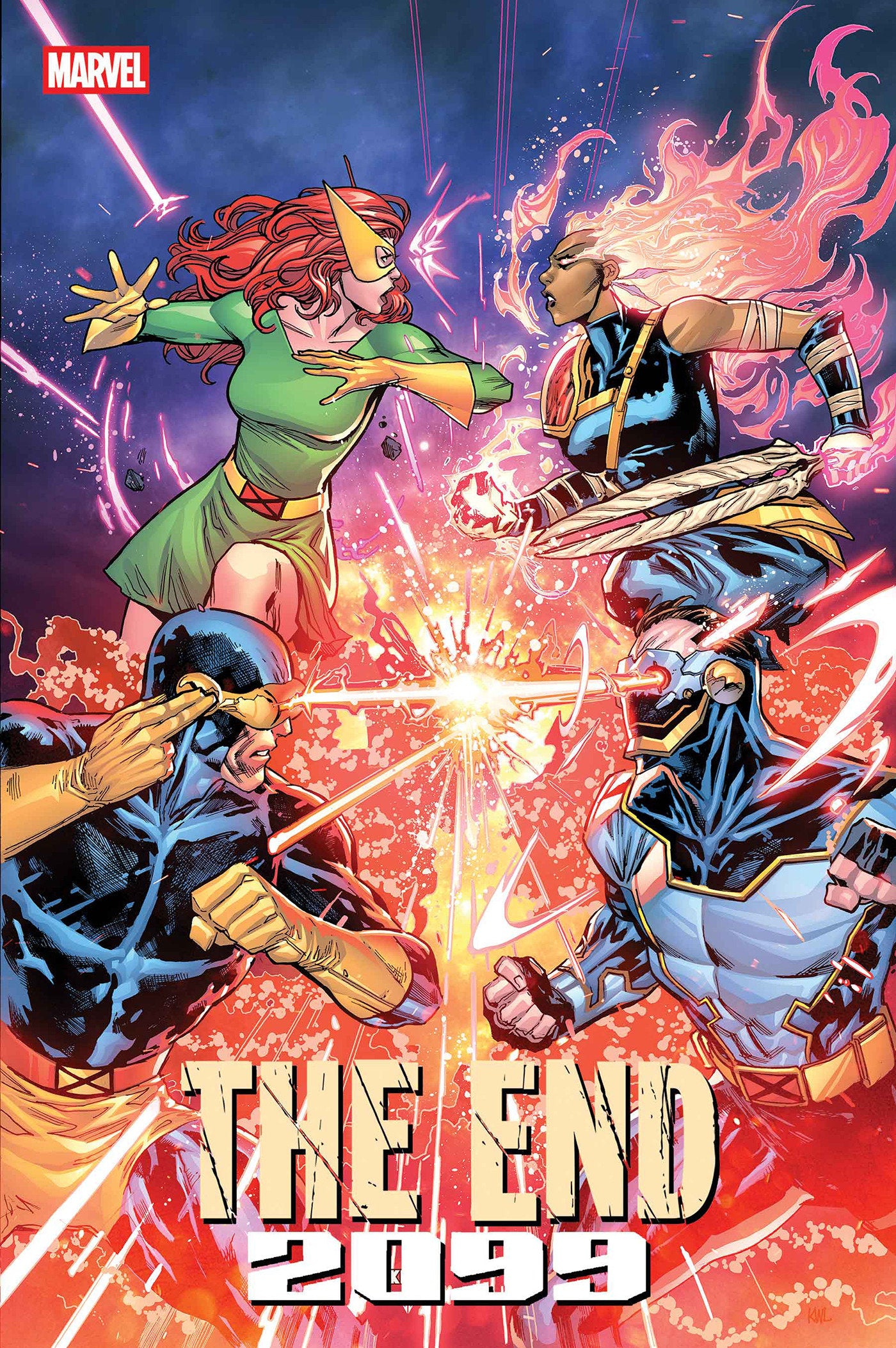 The End 2099 #3 MARVEL Ken Lashley Battle  02/25/2026 | BD Cosmos