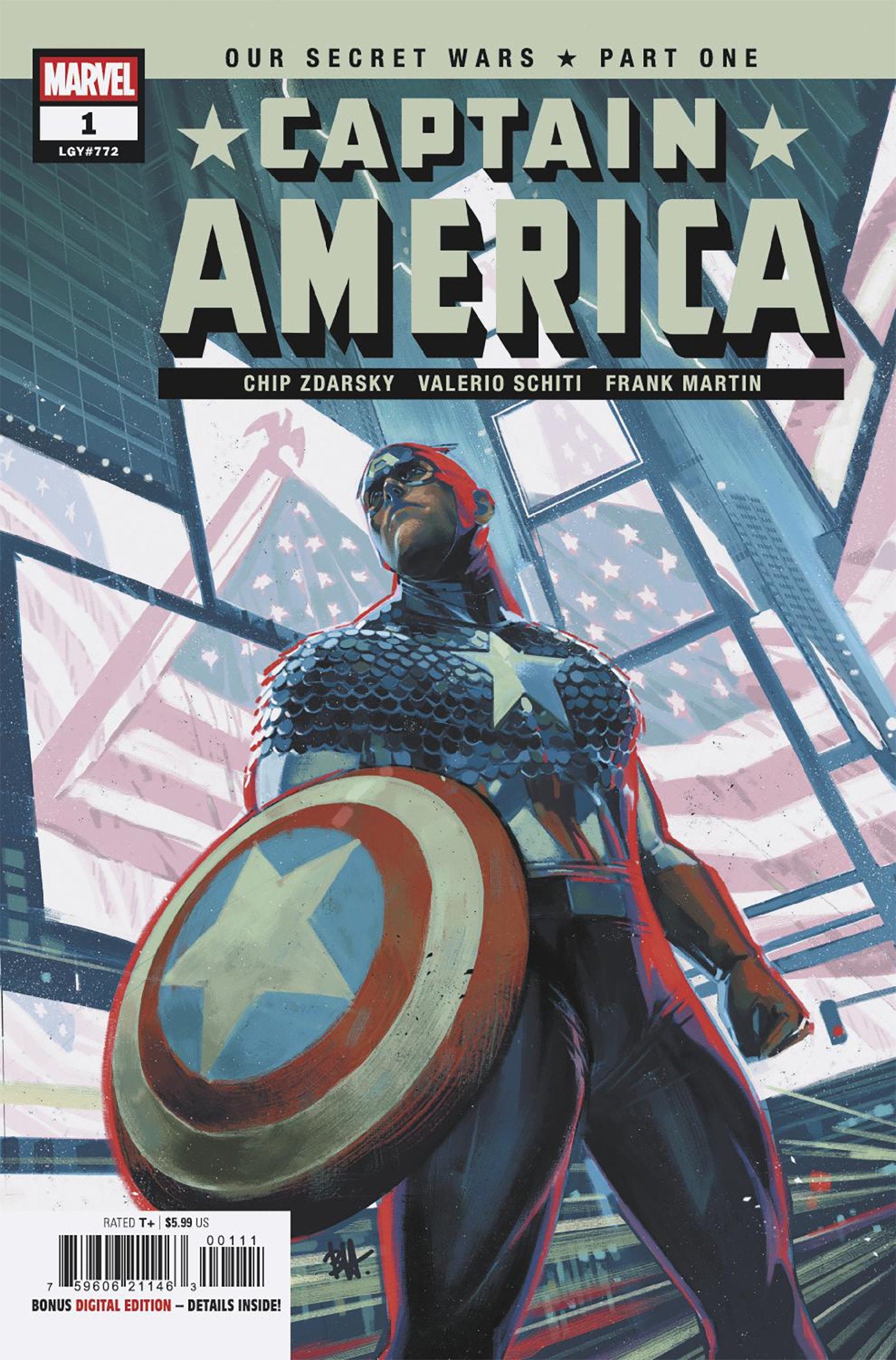 Captain America #1 MARVEL 07/02/2025 | BD Cosmos
