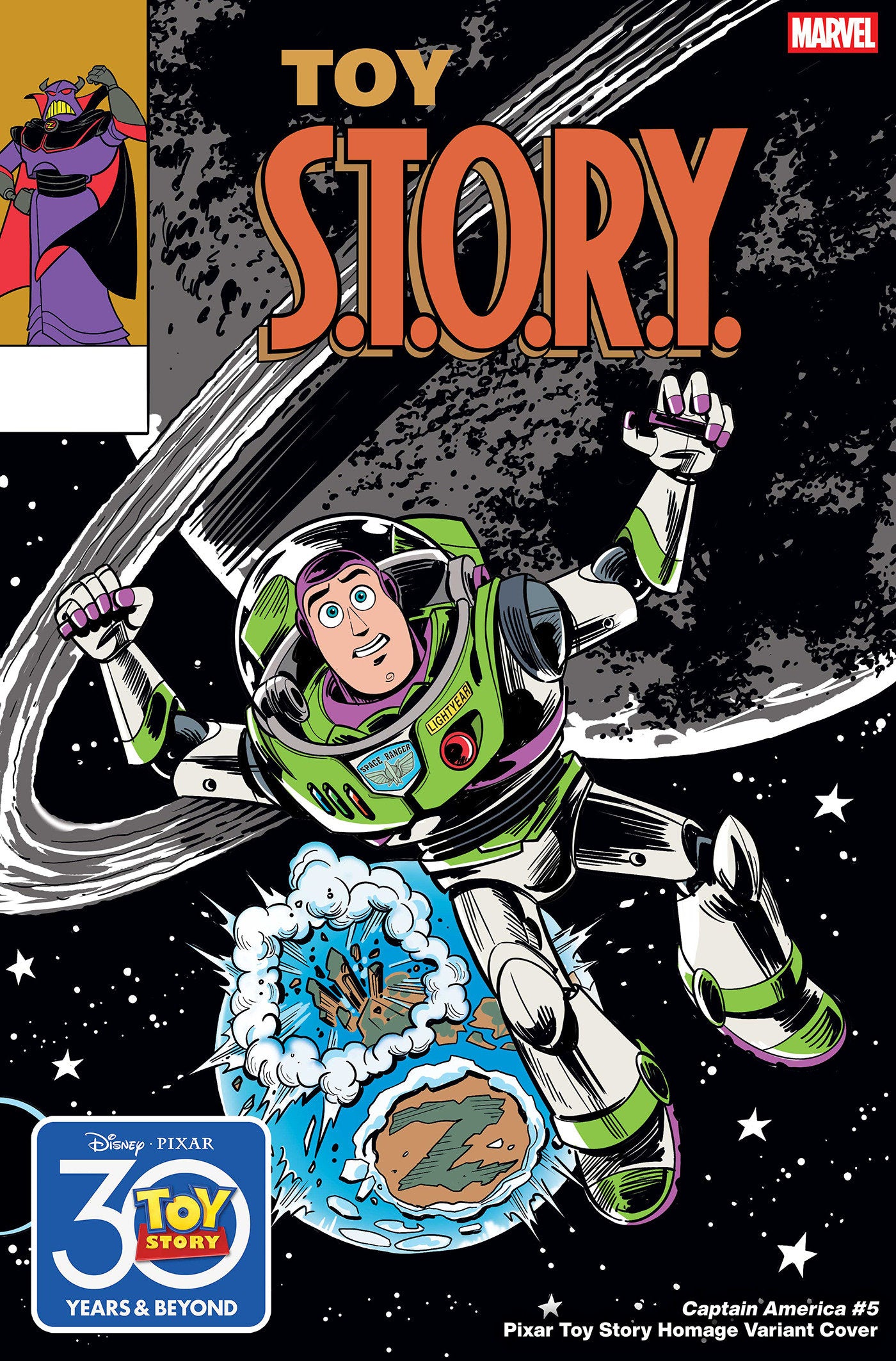 Captain America #5 MARVEL Marco Forcelloni Pixar Homage 11/19/2025 | BD Cosmos