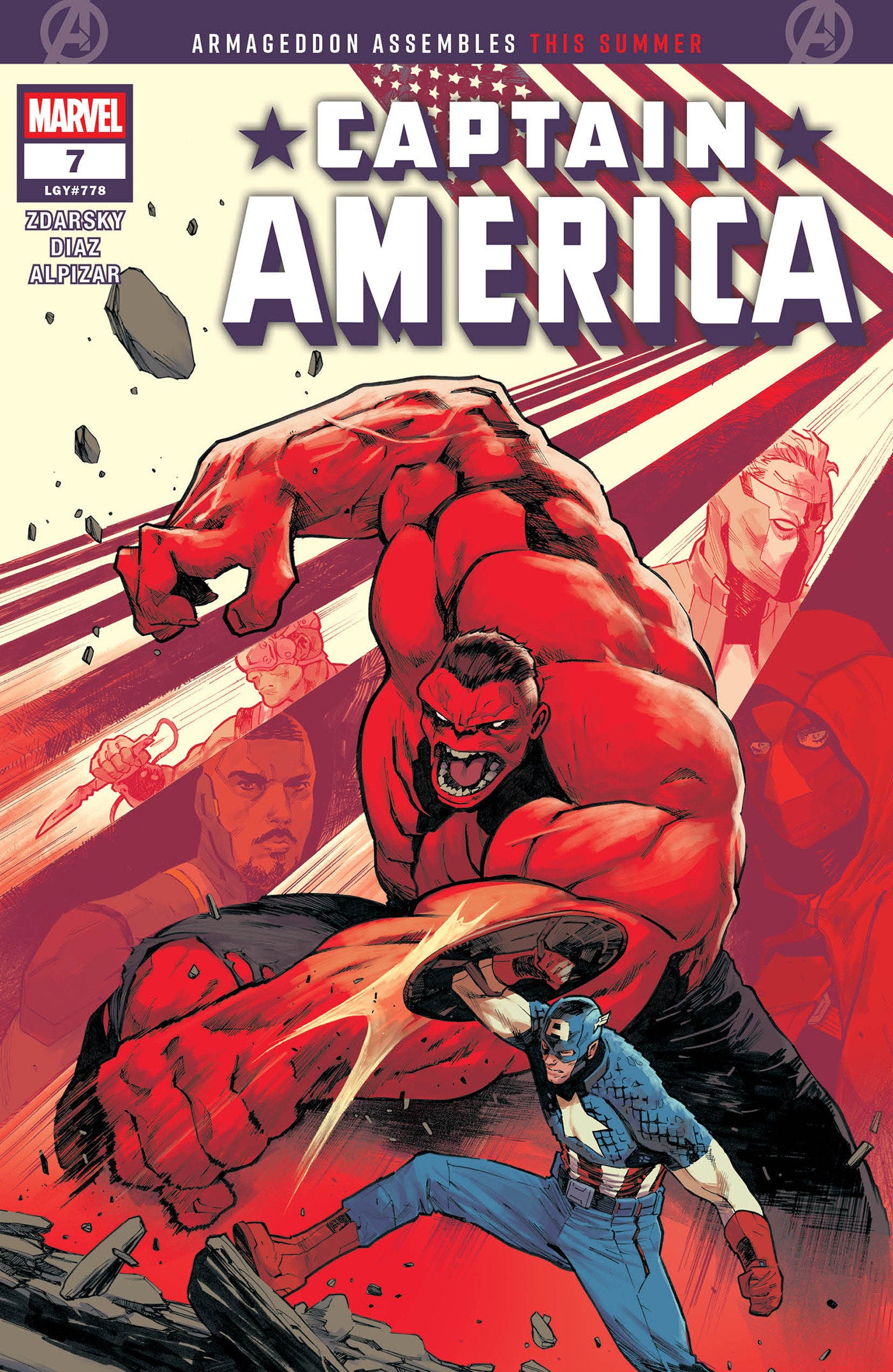 Captain America #7 MARVEL  02/18/2026 | BD Cosmos