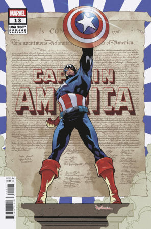 Captain America #13 Marvel Antonio 250Th Homage 07/15/2026 | BD Cosmos