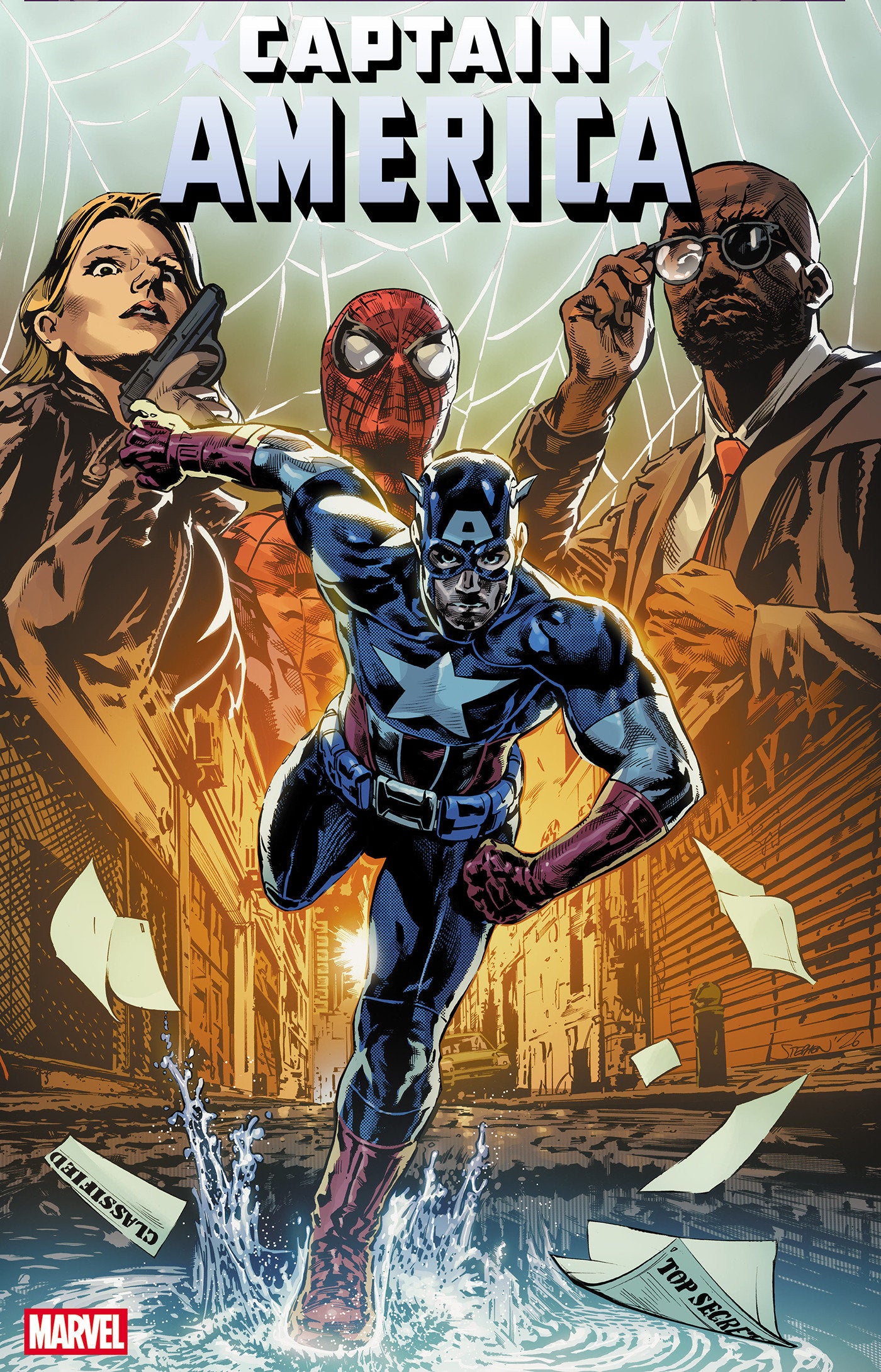 Captain America #13 Marvel Mooney 07/15/2026 | BD Cosmos