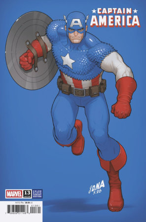 Captain America #13 Marvel Nakayama Color Block Blue 07/15/2026 | BD Cosmos