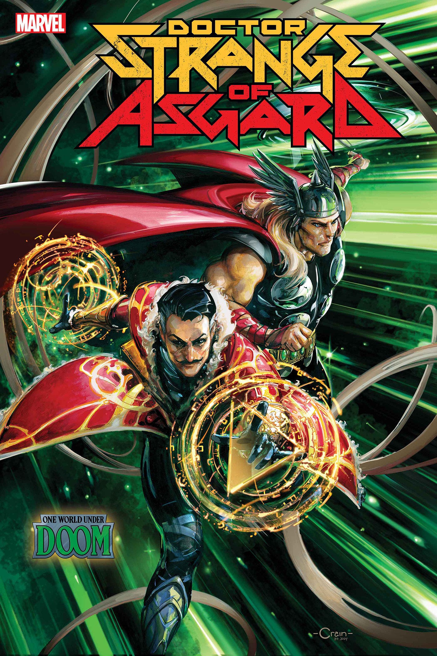 Doctor Strange Of Asgard #1 Clayton Crain Variant [Doom] | BD Cosmos