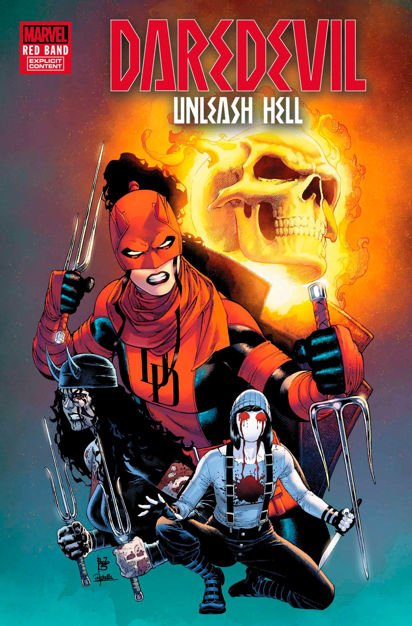 Daredevil Unleash Hell - Red Band #5 MARVEL [Polybagged] 05/21/2025 | BD Cosmos