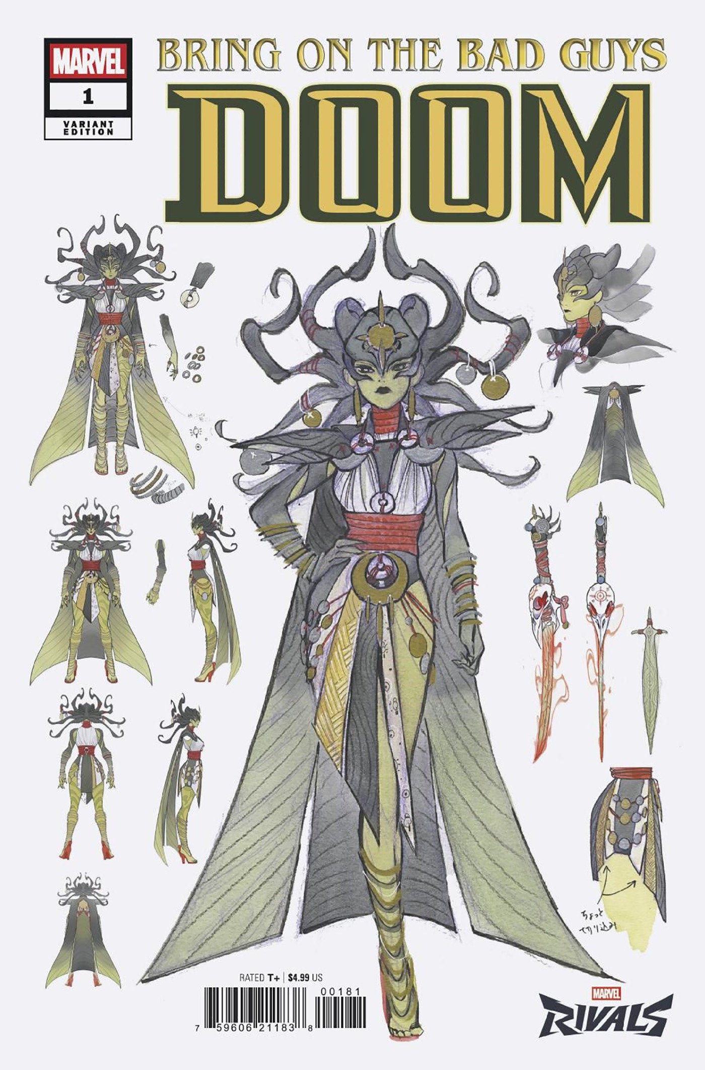 Bring On The Bad Guys: Doom #1 Peach Momoko Marvel Rivals Variant | BD Cosmos