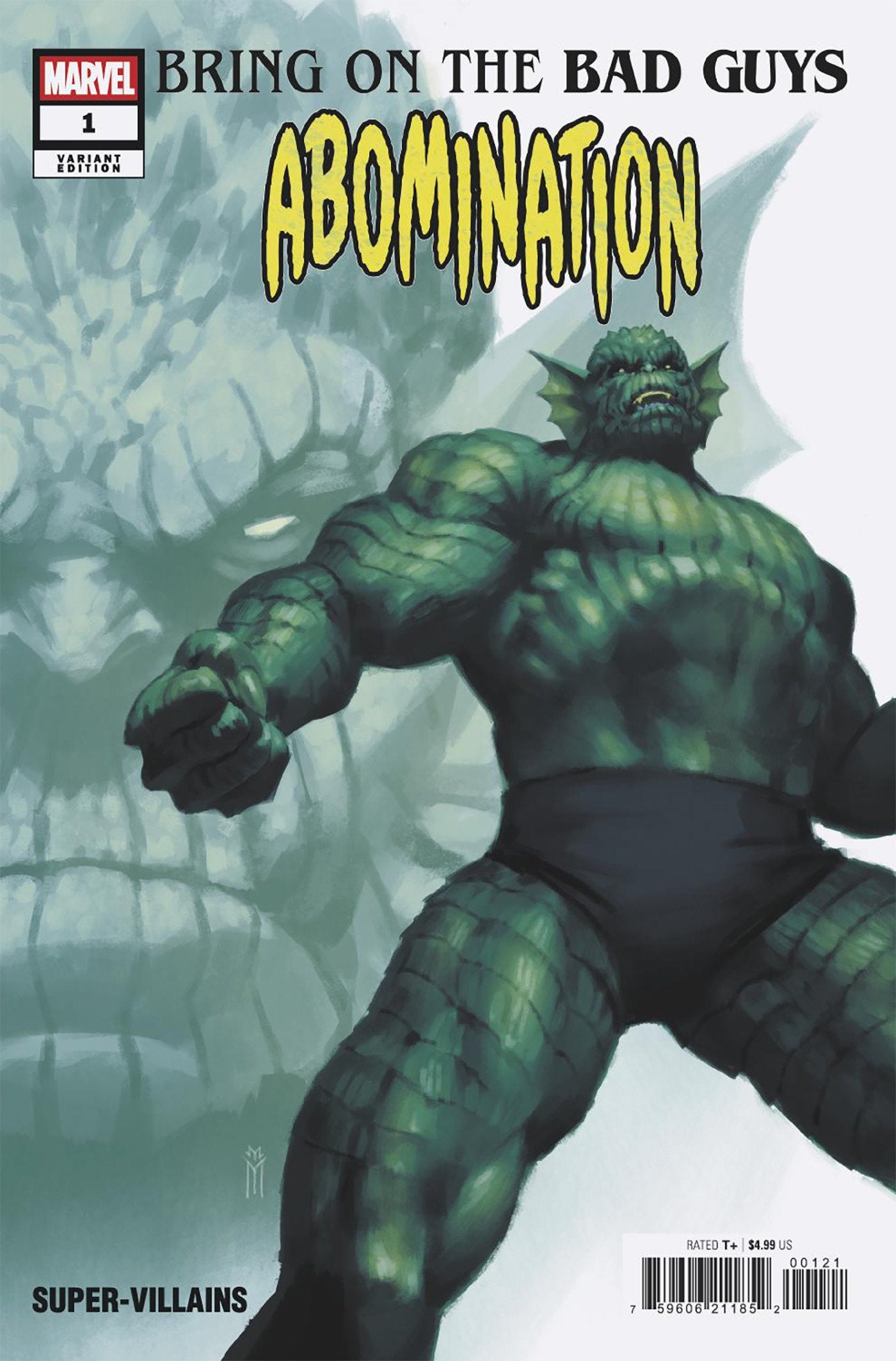 Bring On The Bad Guys: Abomination #1 Miguel Mercado Variant | BD Cosmos