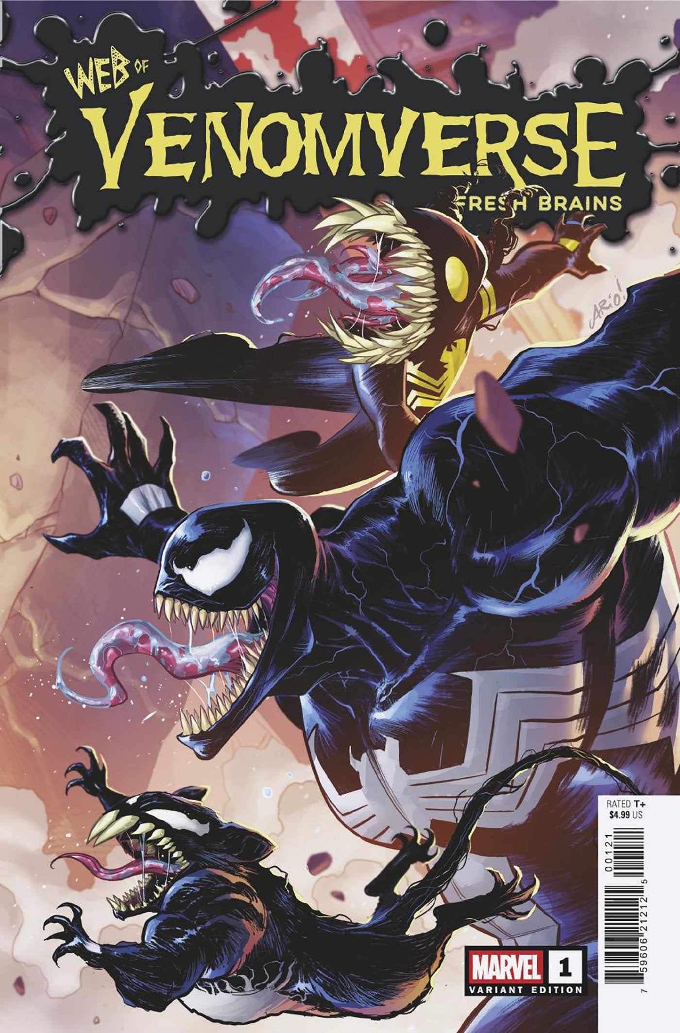 Web Of Venomverse Fresh Brains #1 Marvel Ario Anindito 04/16/2025 | BD Cosmos