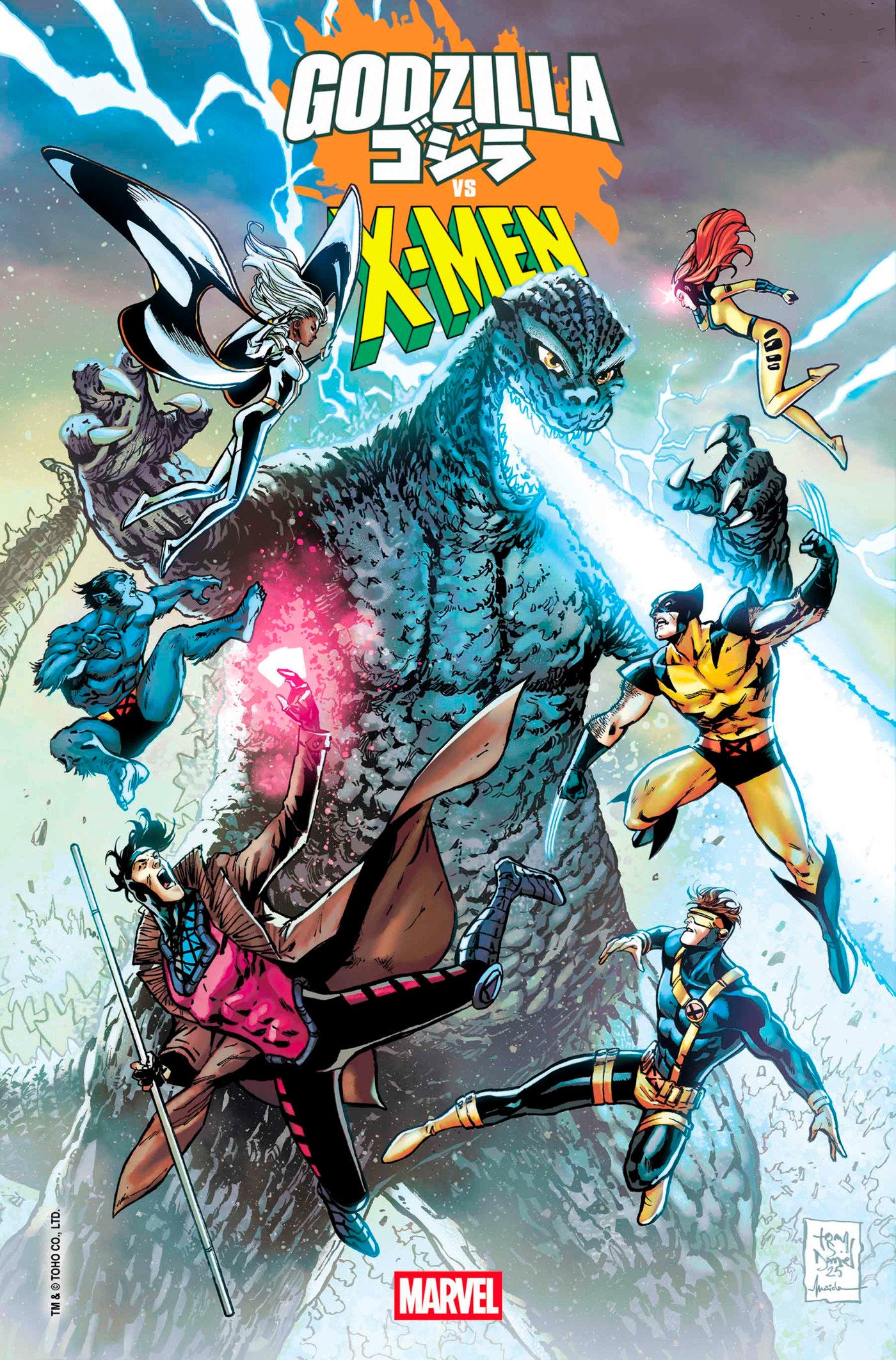 Godzilla vs. X-Men #1 MARVEL 05/14/2025 | BD Cosmos