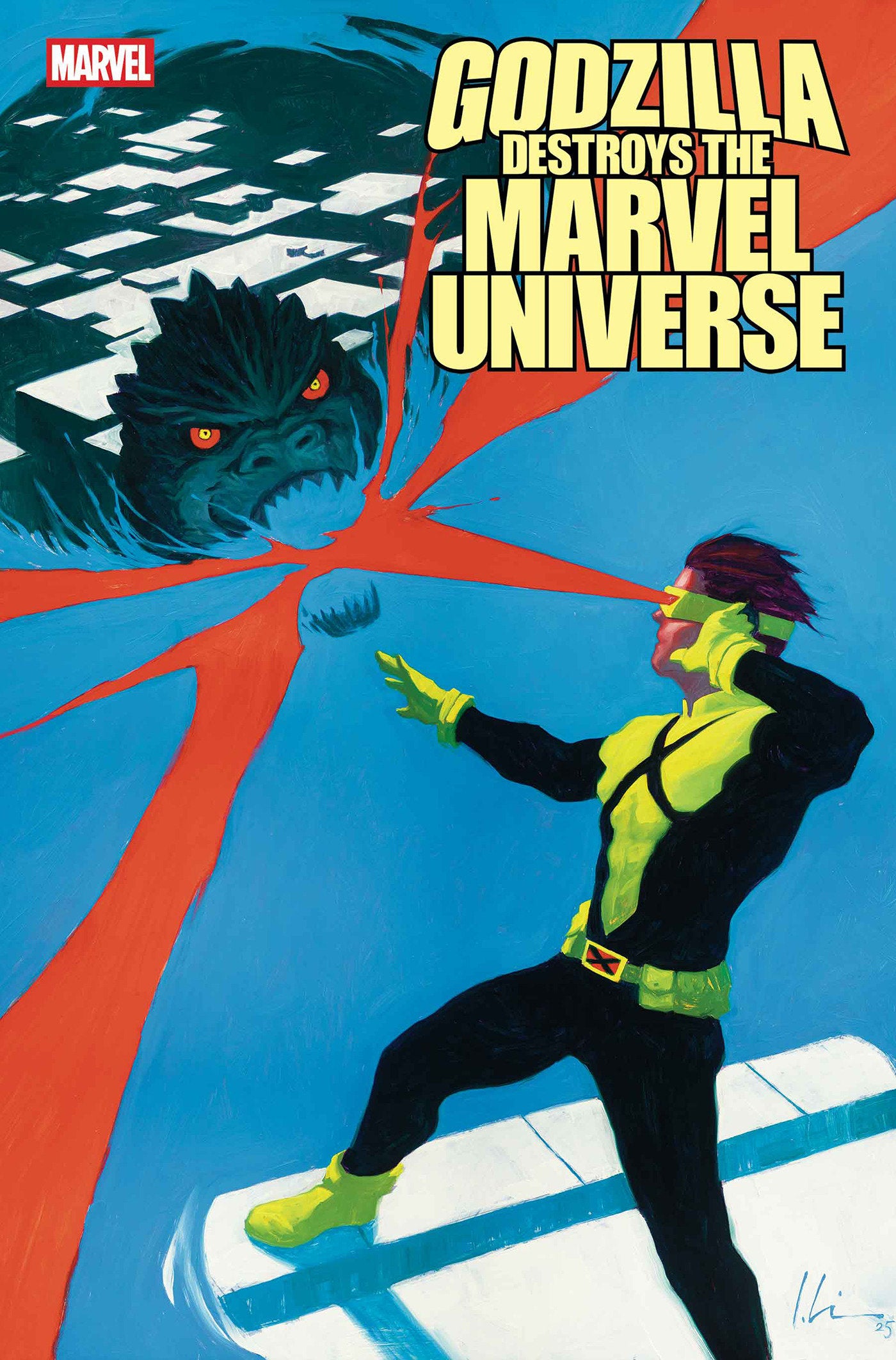Godzilla Destroys The Marvel Universe #3 MARVEL 1:25 Jeremy Wilson 09/24/2025 | BD Cosmos