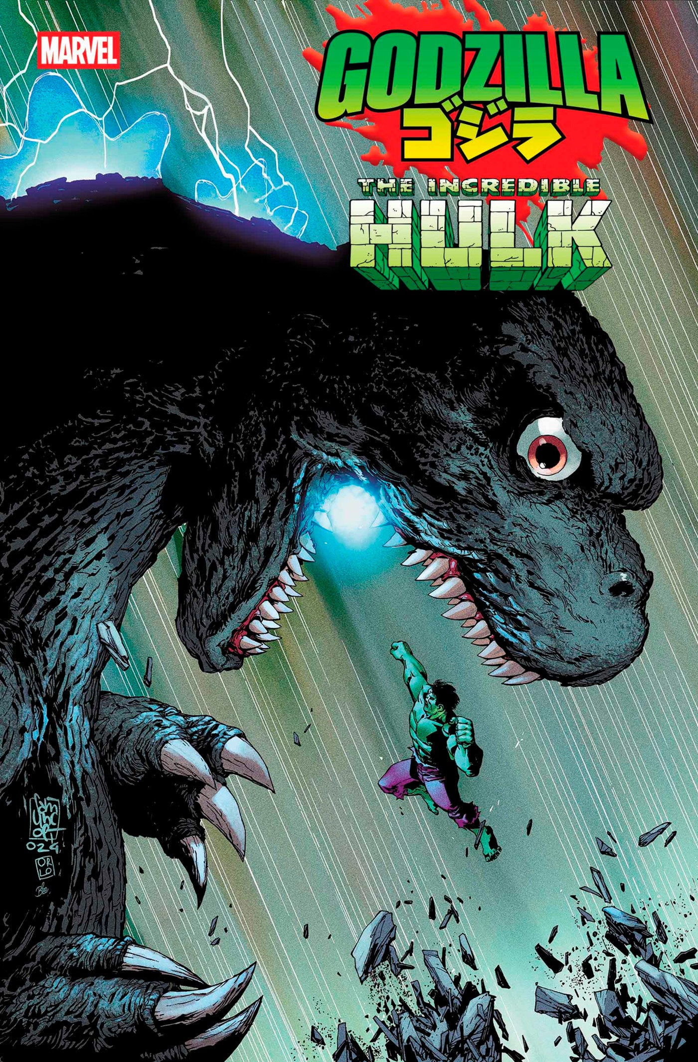 Godzilla vs. Hulk #1 MARVEL 04/16/2025 | BD Cosmos