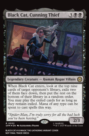 Black Cat #10 MARVEL Pisano Magic The Gathering 05/13/2026 | BD Cosmos