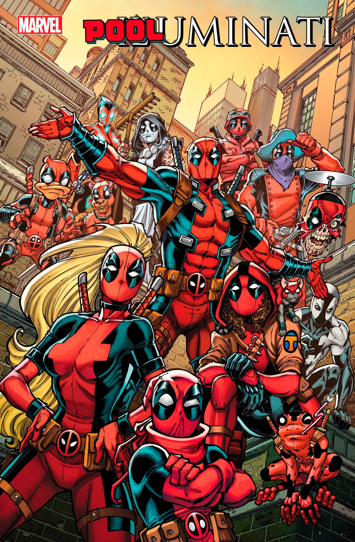 Pooluminati #1 MARVEL 03/26/2025 | BD Cosmos