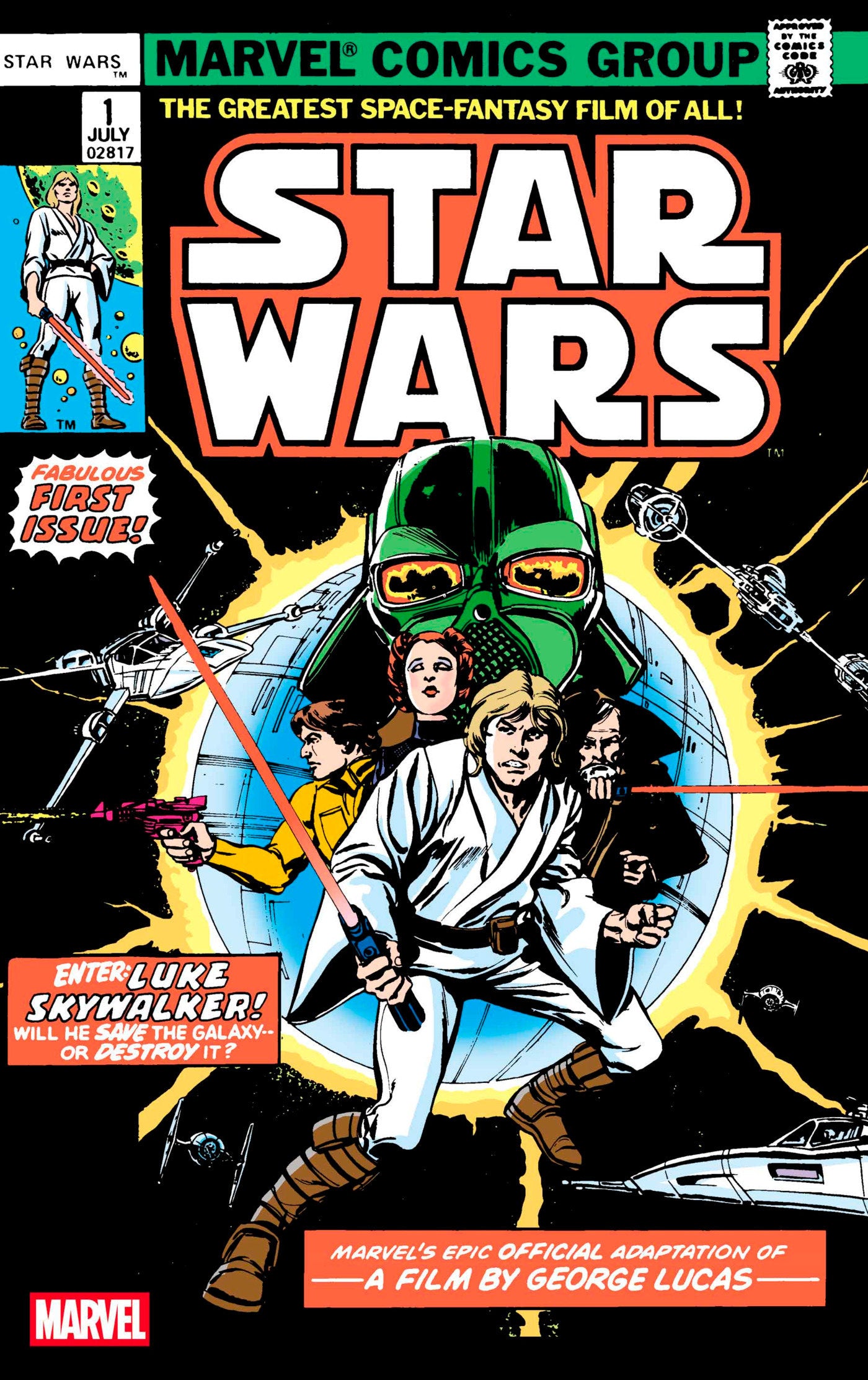 Star Wars 1977 #1 MARVEL Facsimile 04/09/2025 | BD Cosmos