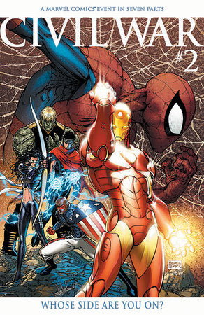 Civil War #2 MARVEL Facsimile Michael Turner Foil 09/17/2025 | BD Cosmos