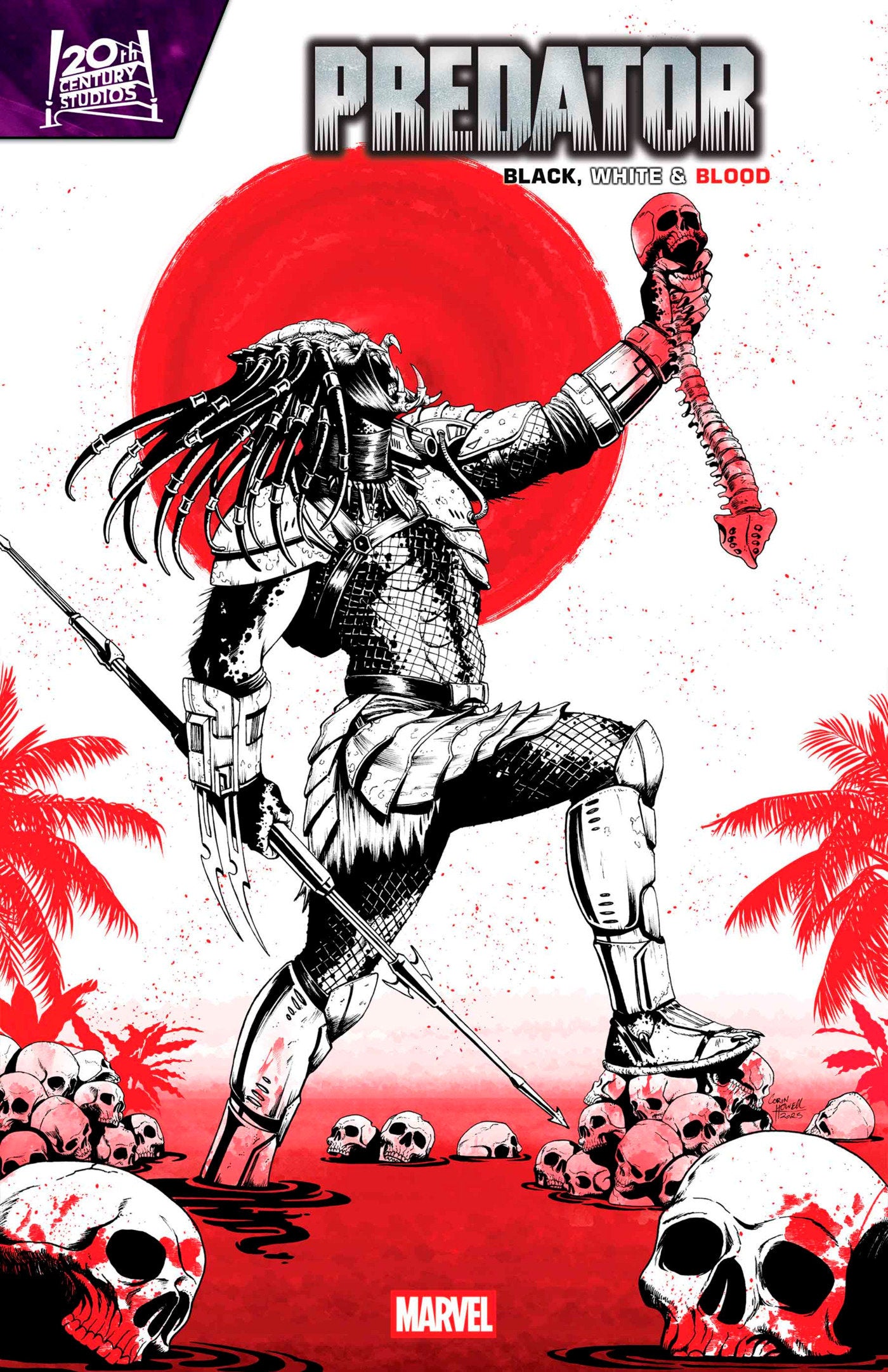 Predator Black White & Blood #2 MARVEL 08/27/2025 | BD Cosmos