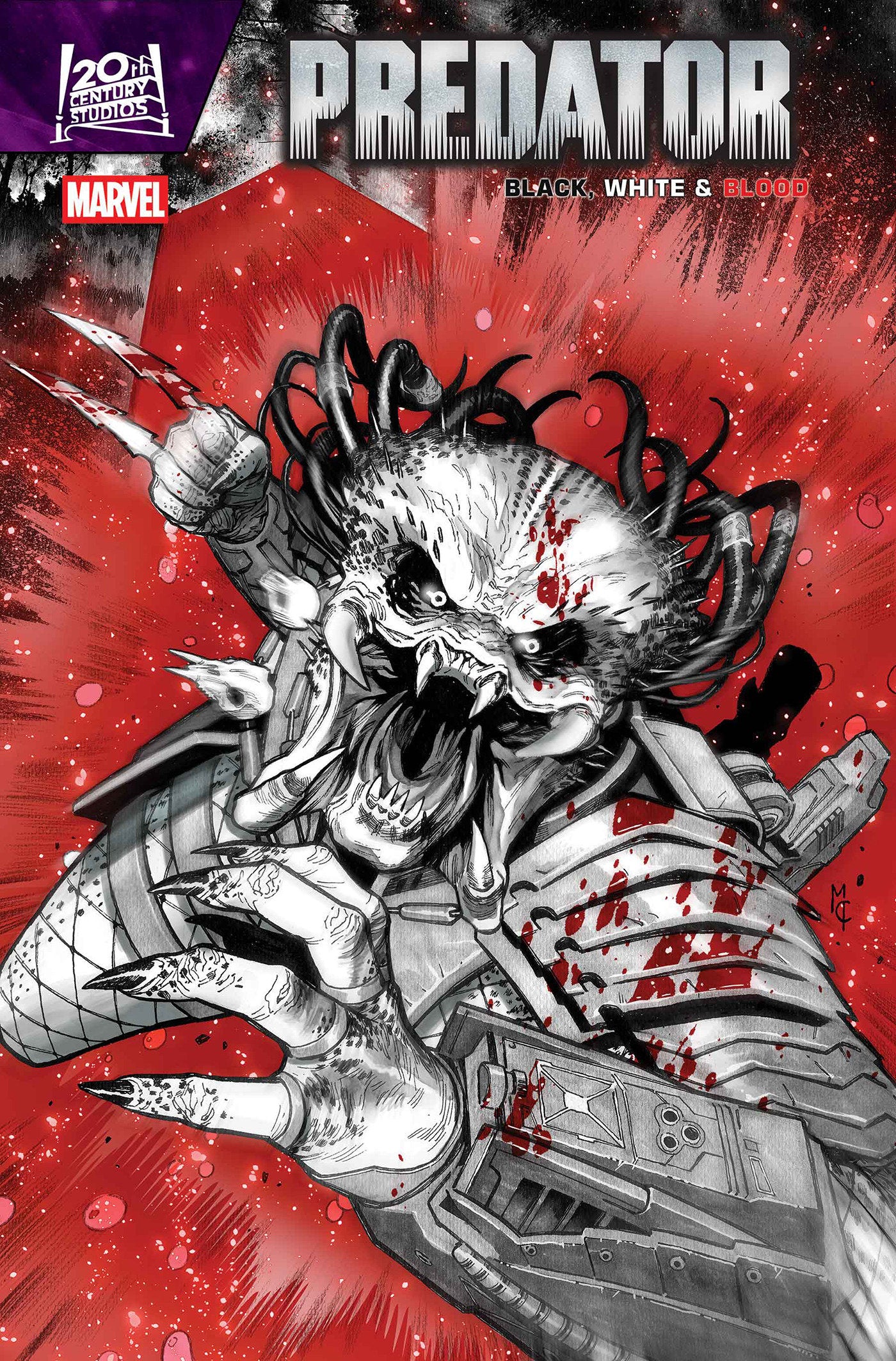 Predator Black White & Blood #3 MARVEL 09/24/2025 | BD Cosmos