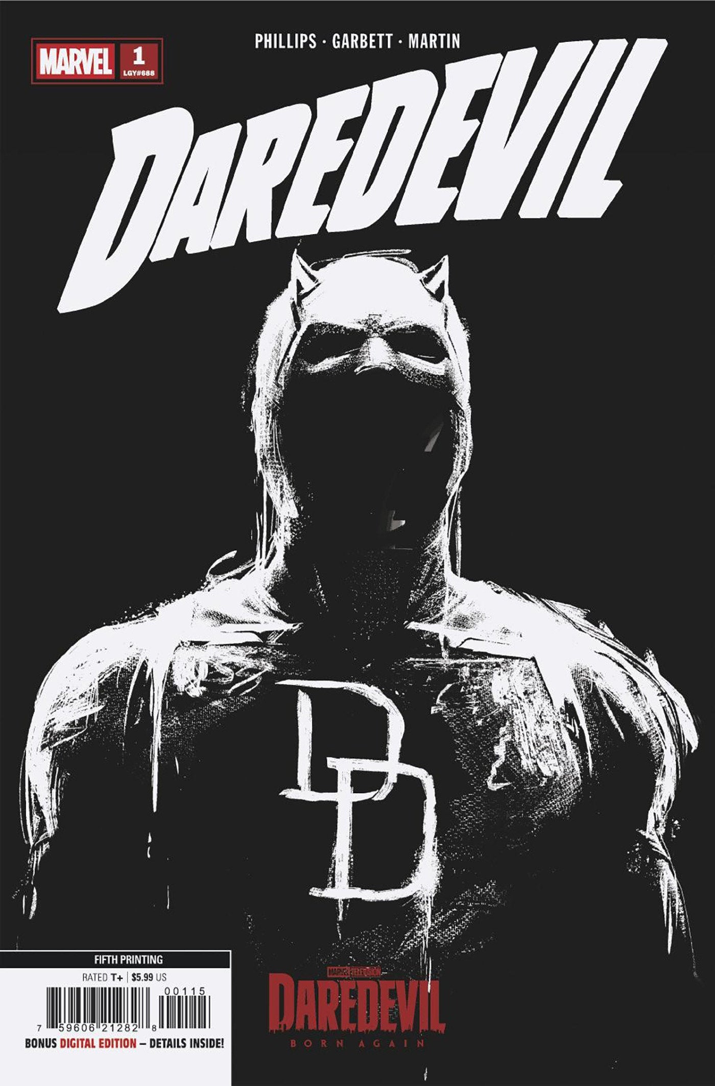 Daredevil #1 Marvel Television 5th Printing 08/26/2026 | BD Cosmos