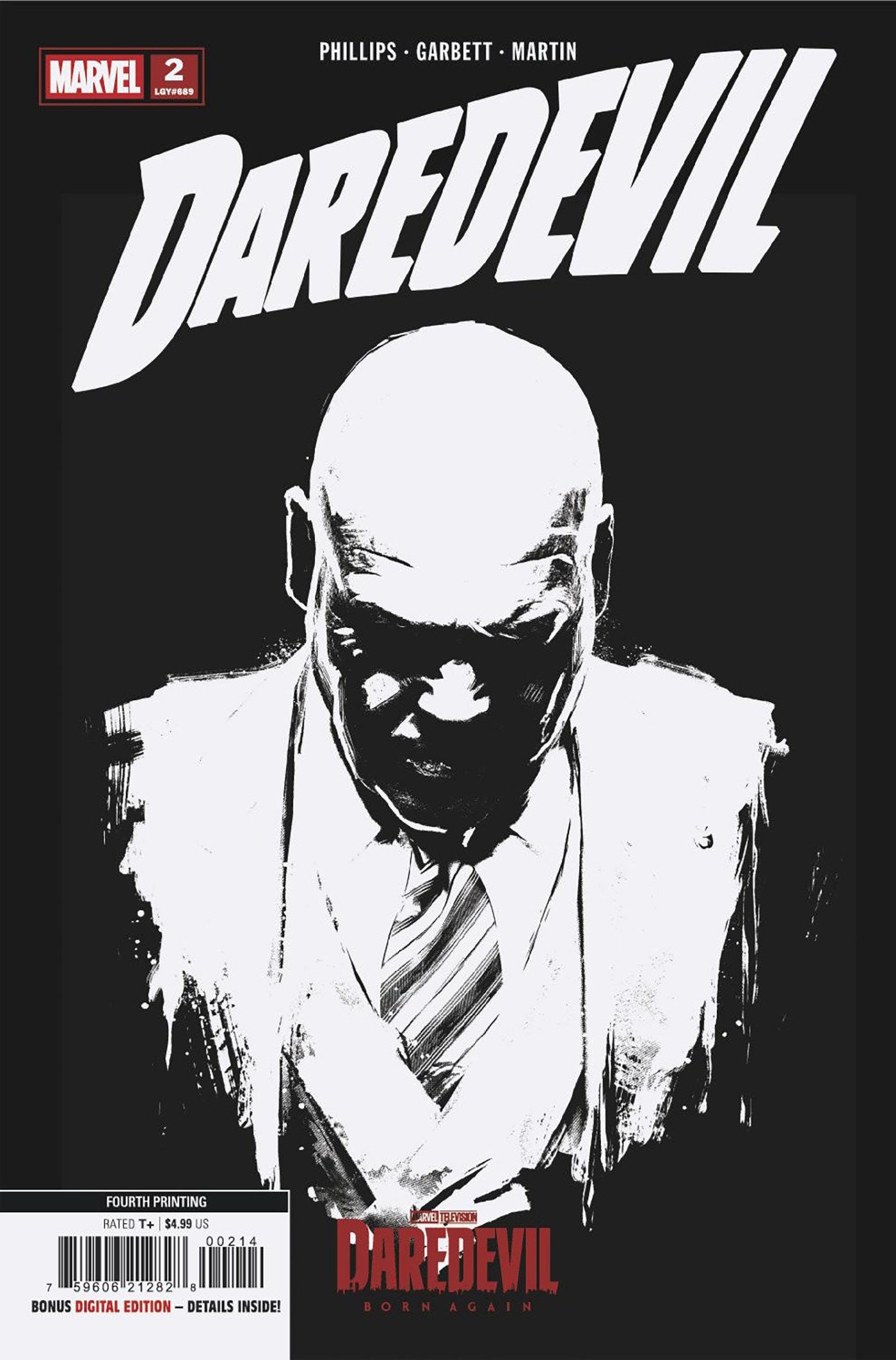 Daredevil #2 Marvel Television 4th Printing 08/26/2026 | BD Cosmos