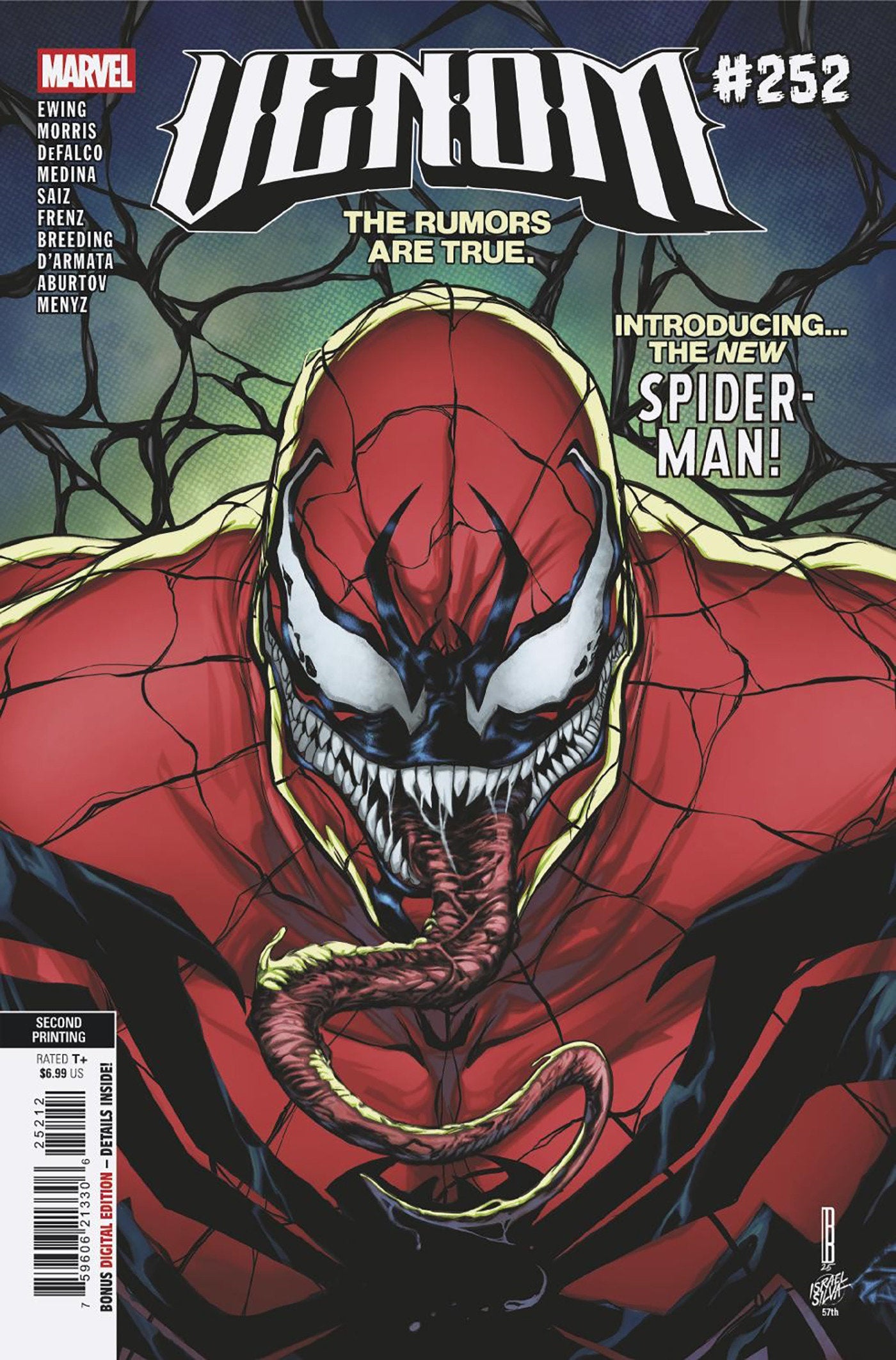 Venom #252 David Baldeon 2nd Print 01/28/2026 | BD Cosmos