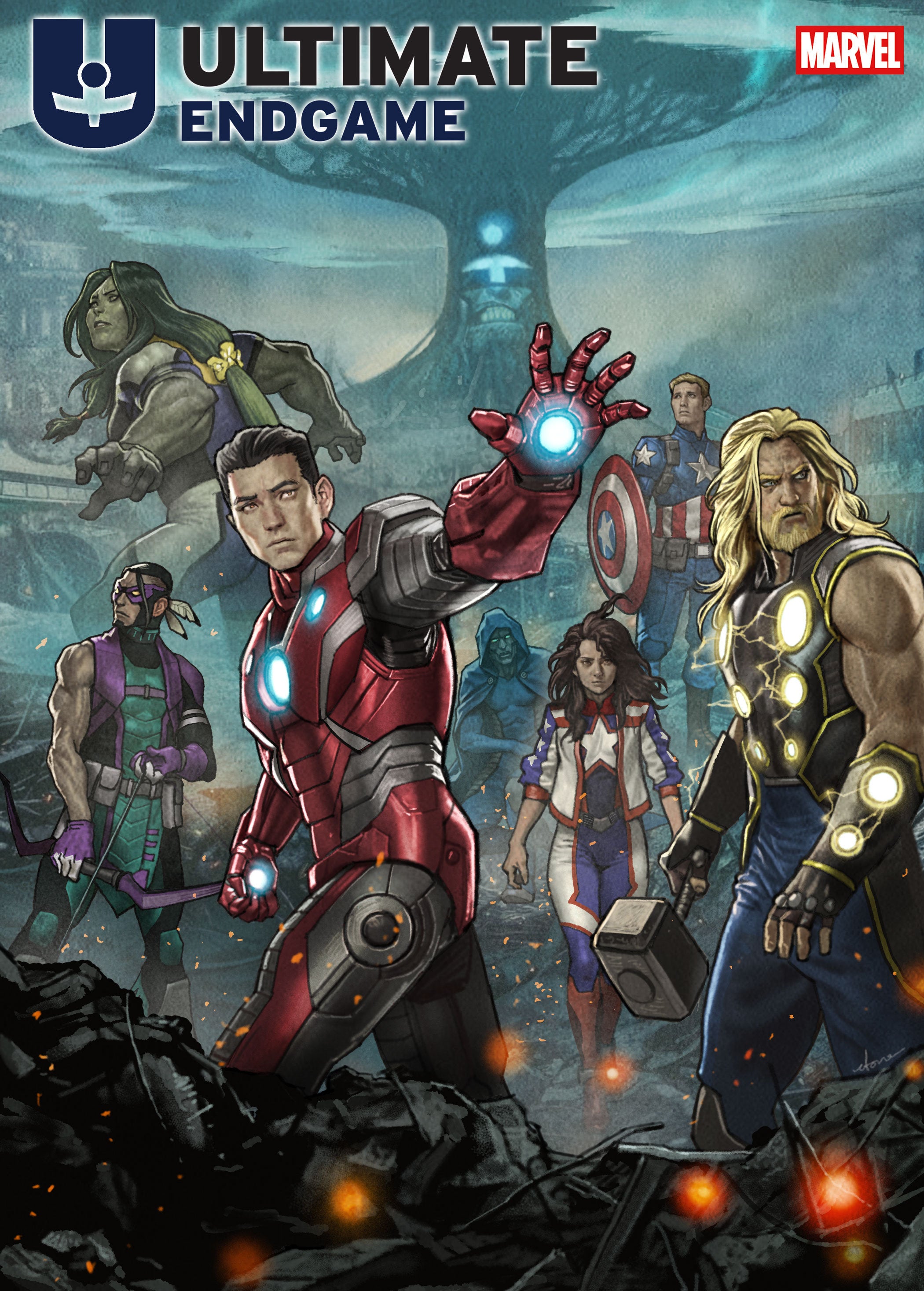 Ultimate Endgame #5 MARVEL 1:100 Stonehouse Homage 04/22/2026 | BD Cosmos