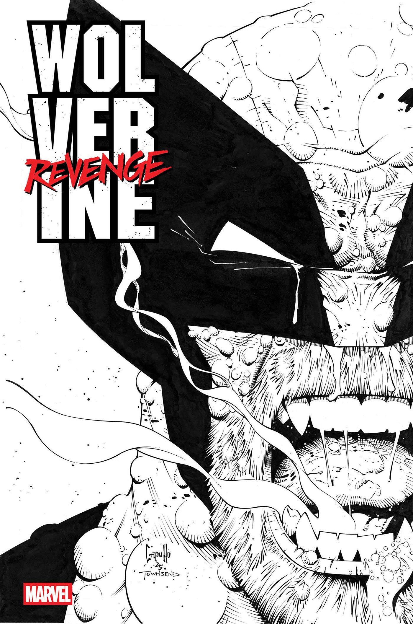 Wolverine: Revenge   Red Band: Raw   Black & White Edition #4 [Polybagged] | BD Cosmos