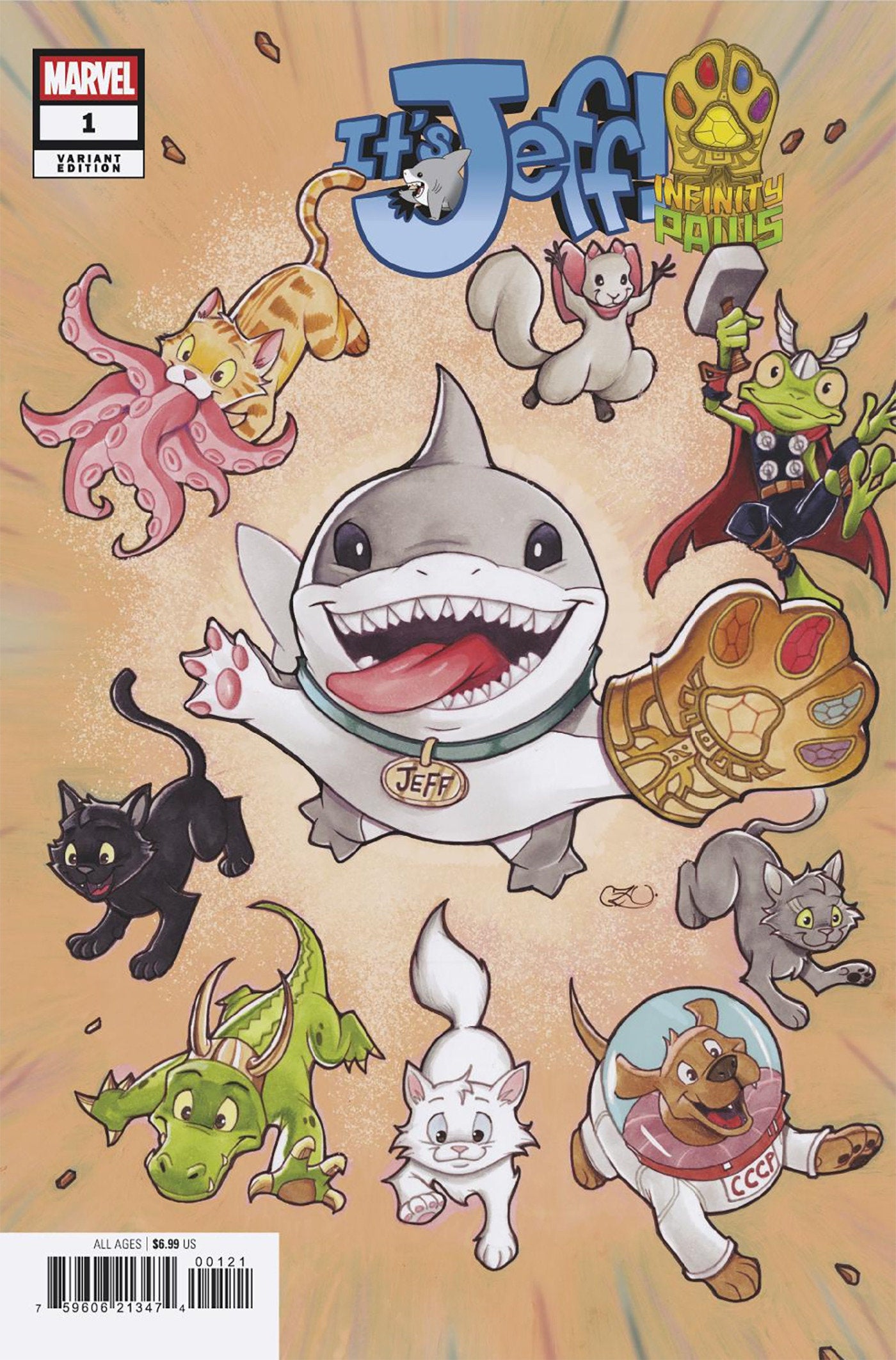 It'S Jeff: Infinity Paws #1 Chrissie Zullo Variant | BD Cosmos