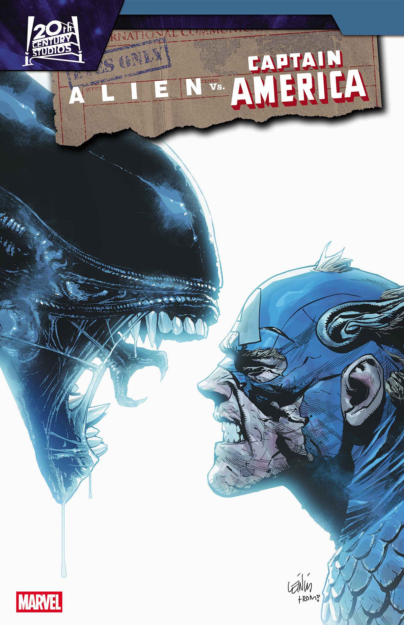 Alien vs. Captain America #4 MARVEL  02/11/2026 | BD Cosmos