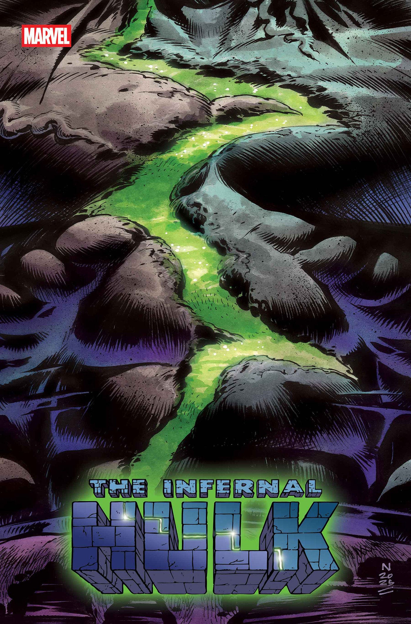 Infernal Hulk #1 MARVEL Nic Klein Promo 11/26/2025 | BD Cosmos