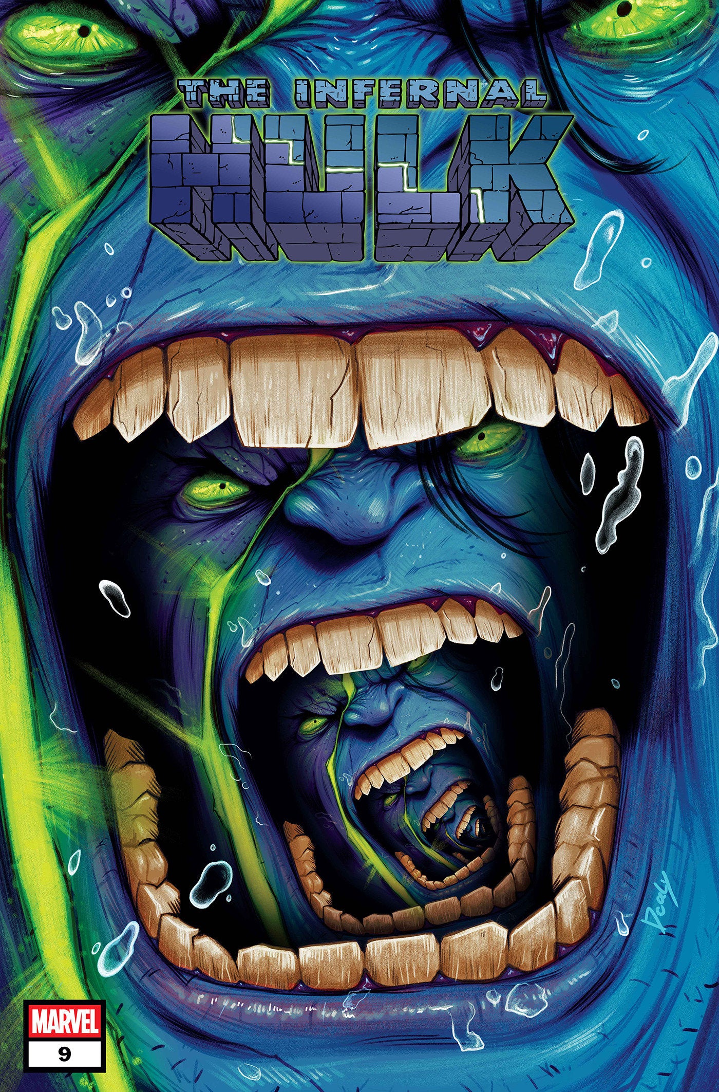 Infernal Hulk #9 Marvel 1:25 Doaly 07/15/2026 | BD Cosmos