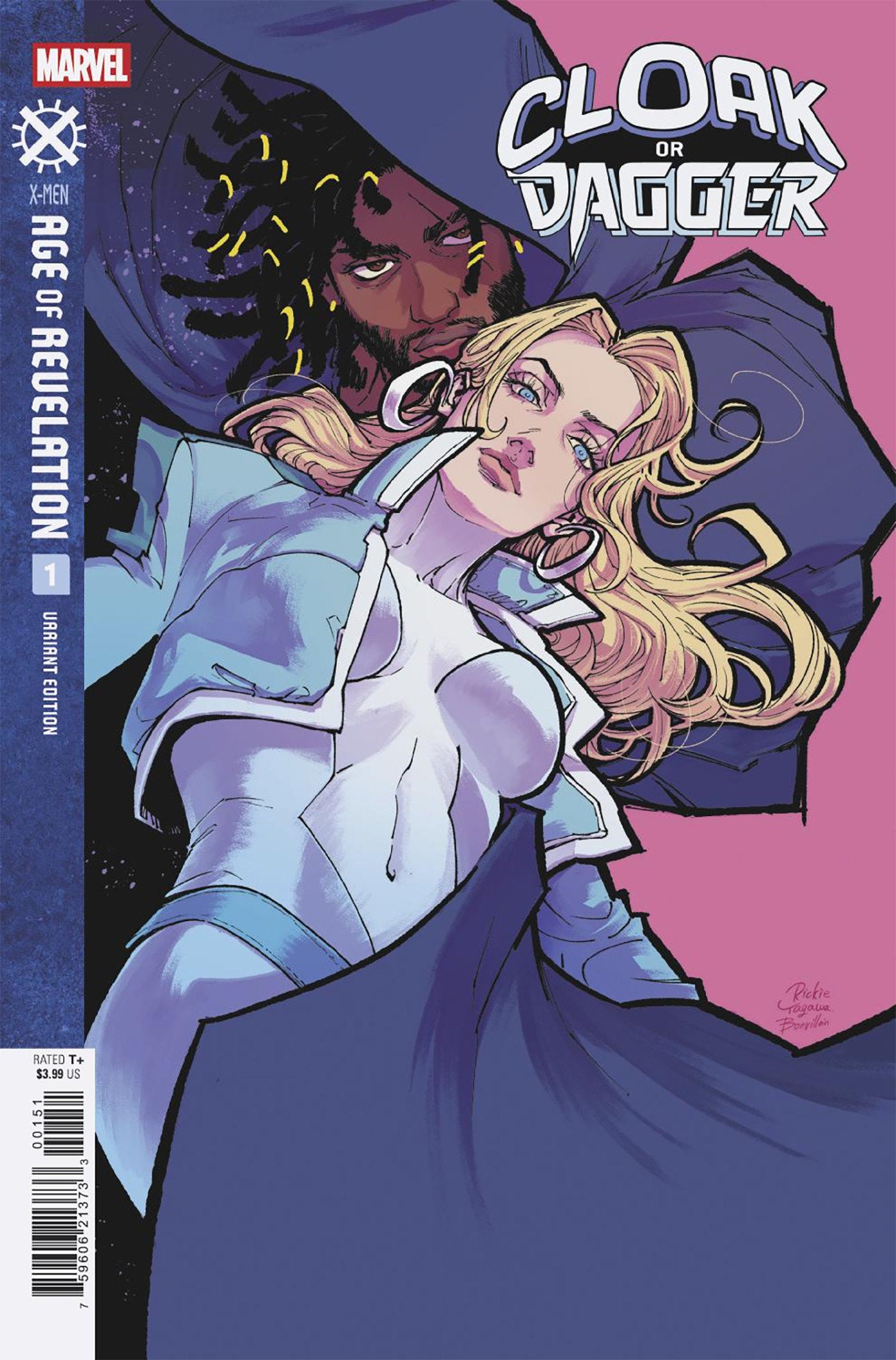 Cloak Or Dagger #1 Rickie Yagawa Cloak & Dagger Variant [AOR] | BD Cosmos