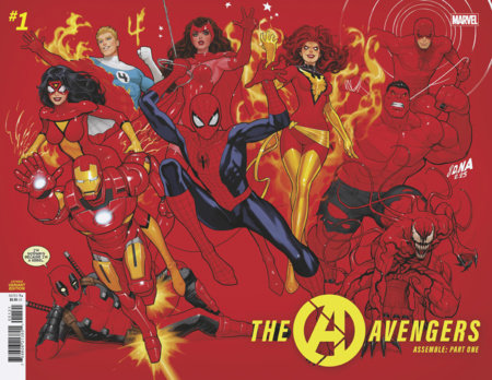 Avengers #1 Marvel Nakayama Color Block Red 11/04/2026 | BD Cosmos