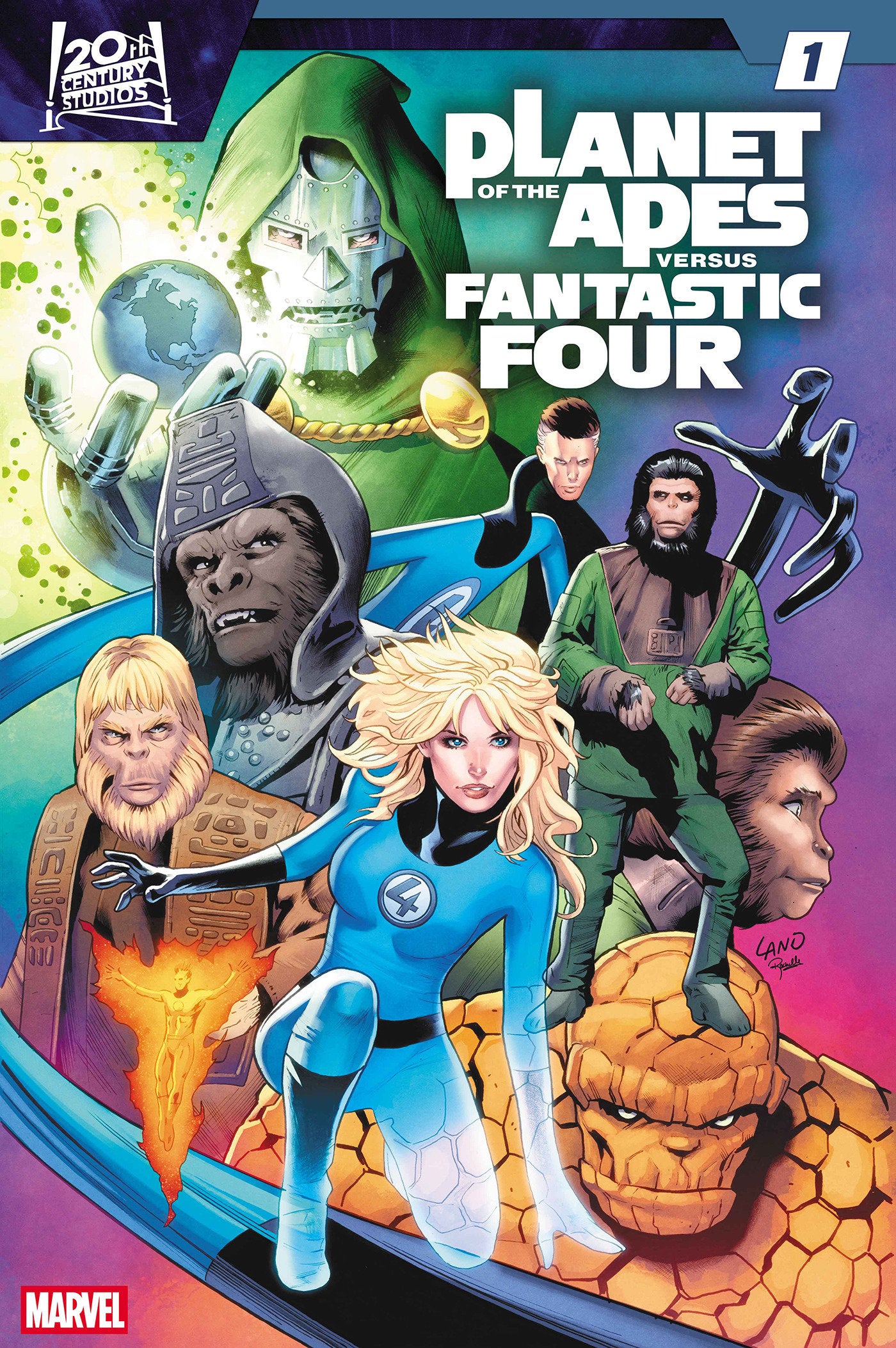 Planet Of The Apes vs. Fantastic Four #1 MARVEL  02/04/2026 | BD Cosmos