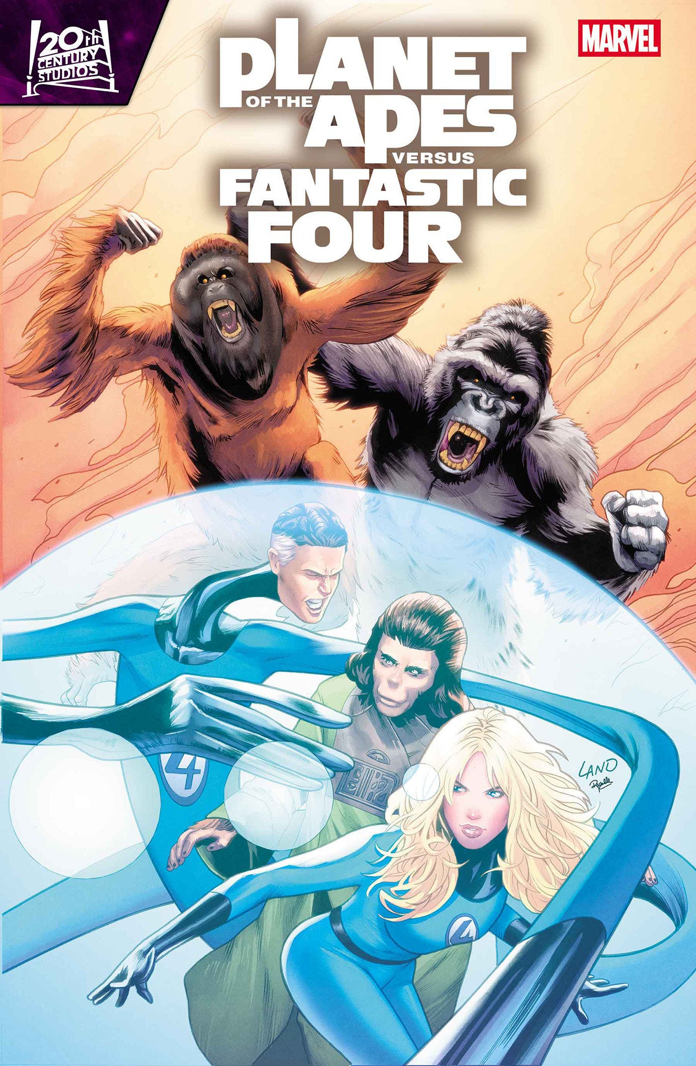 Planet Of Apes vs. Fantastic Four #3 MARVEL 04/15/2026 | BD Cosmos