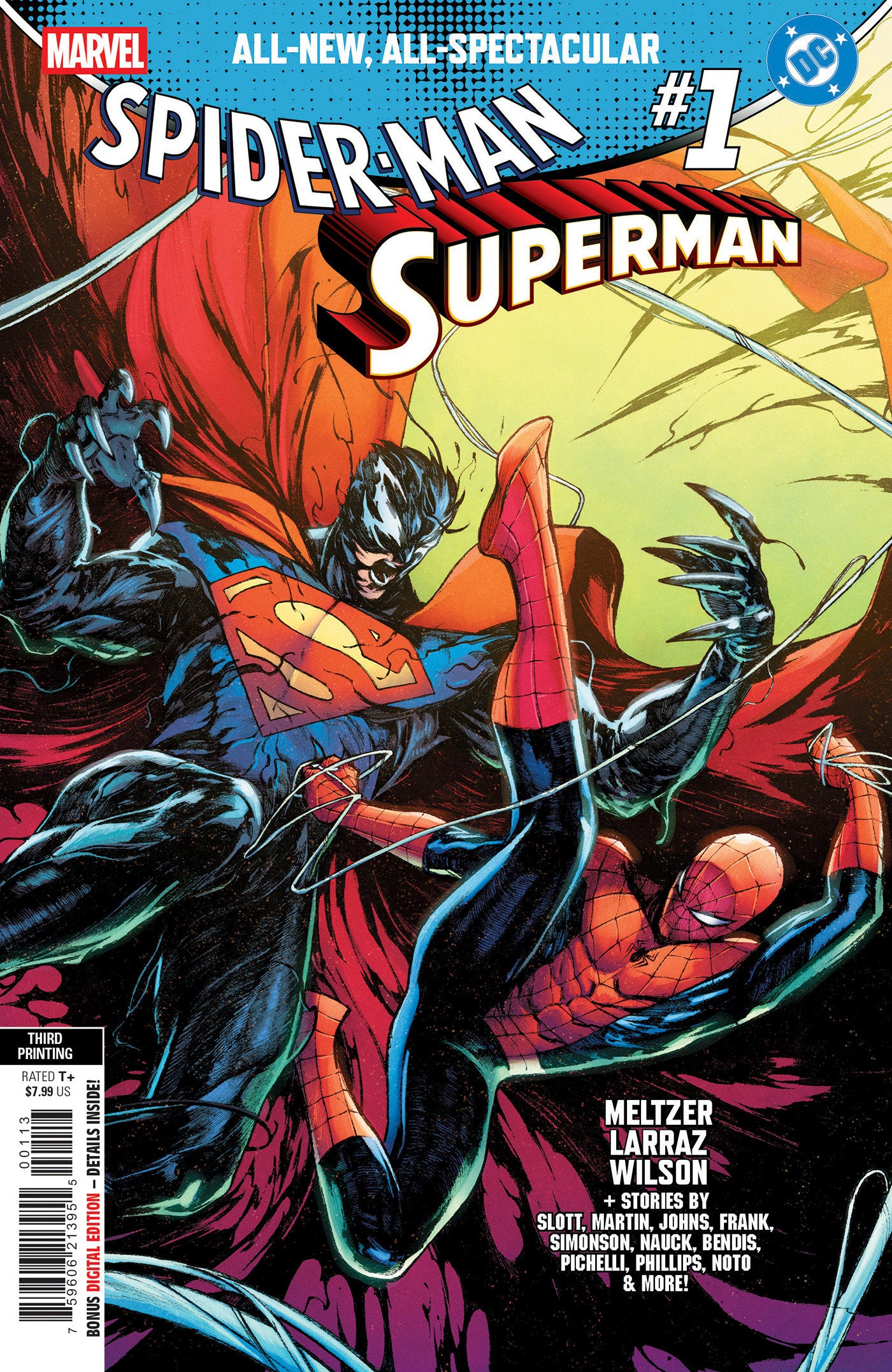 Marvel/DC Spider-Man/Superman #1 Cappuccio 3rd Print 07/01/2026 | BD Cosmos