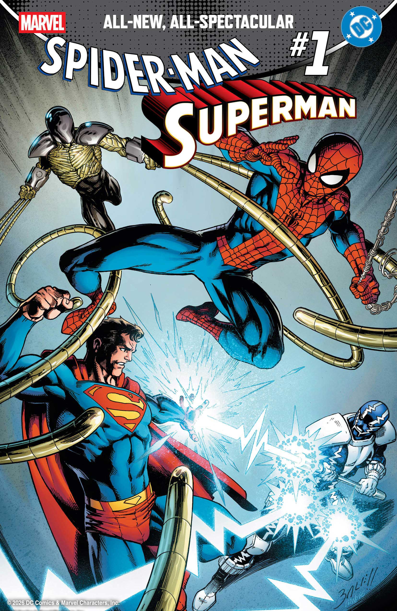 Marvel/DC: Spider-Man/Superman #1 MARVEL Mark Bagley Foil 04/22/2026 | BD Cosmos