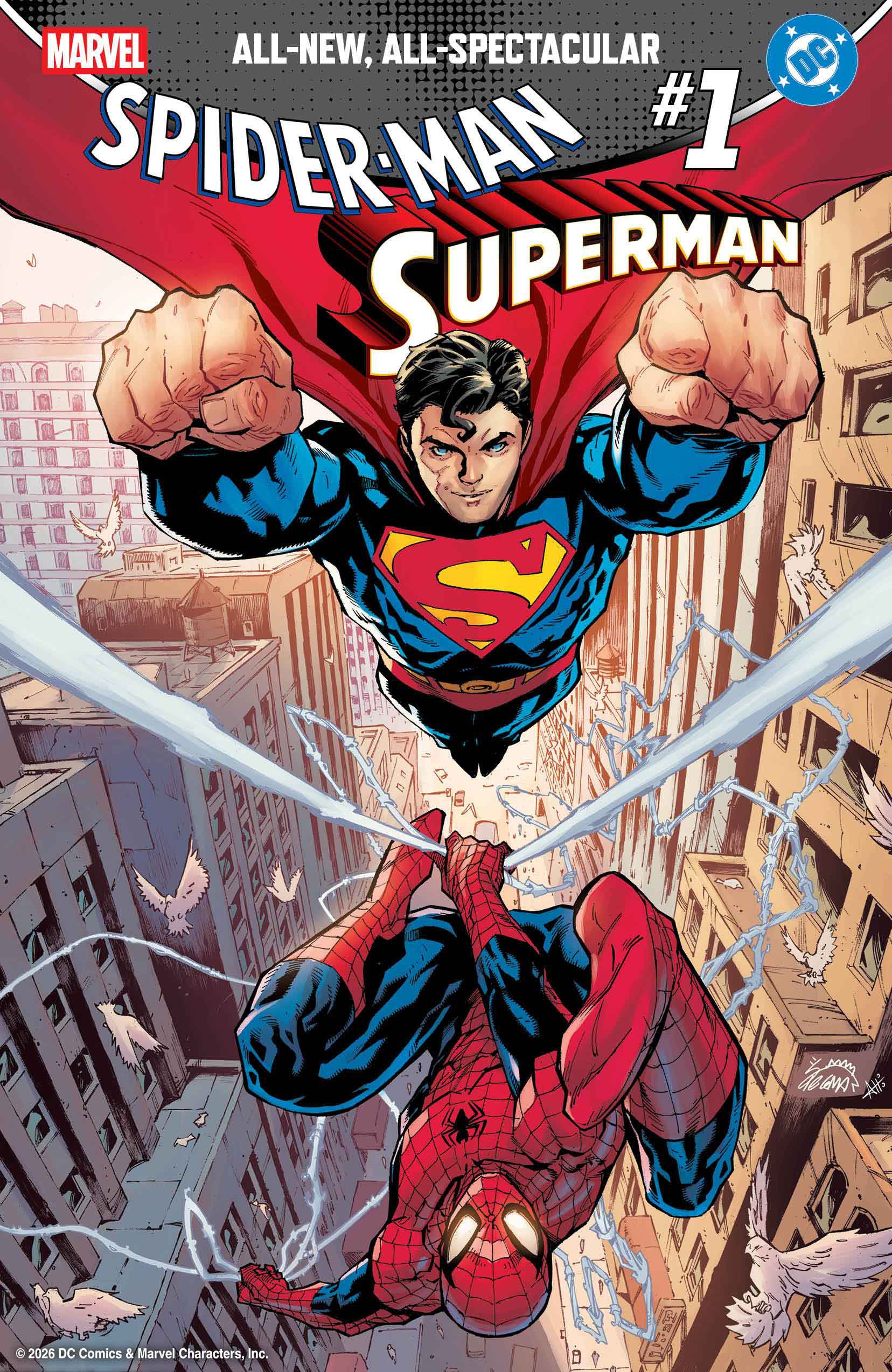 Marvel/DC: Spider-Man/Superman #1 MARVEL Ryan Stegman 04/22/2026 | BD Cosmos