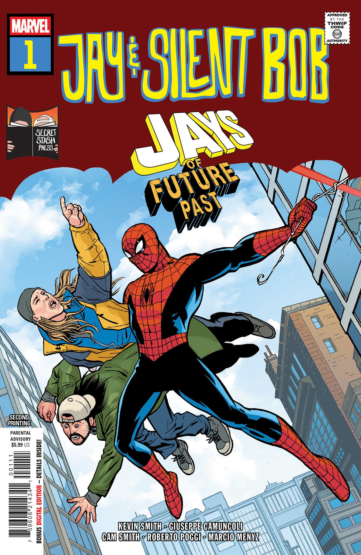 Jay & Silent Bob: Jays Of Future Past #1 MARVEL Camuncoli 2nd Printing 07/29/2026 | BD Cosmos