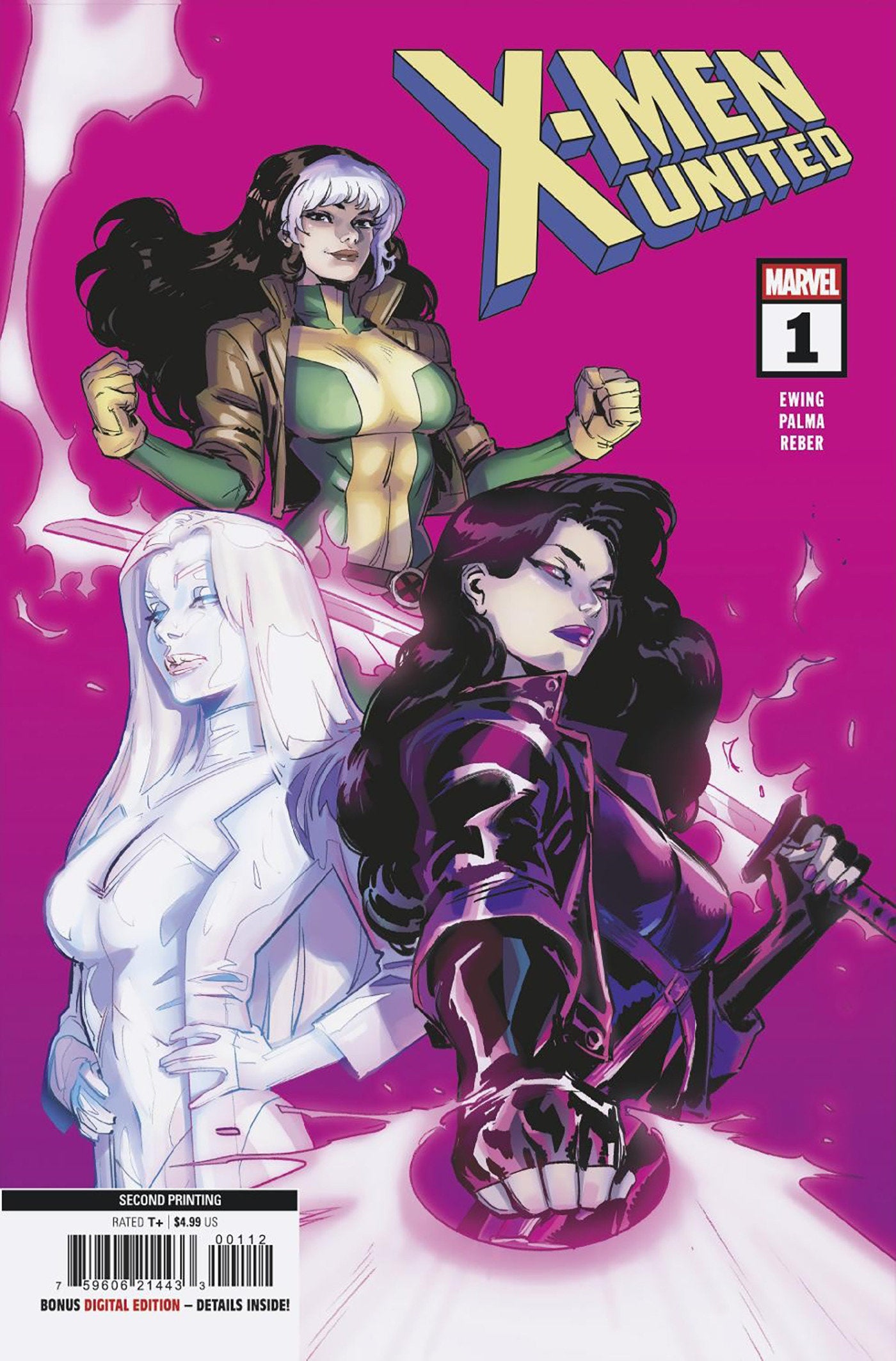X-Men United #1 Matteo Lolli 2nd Print MARVEL Variant 04/22/2026 | BD Cosmos
