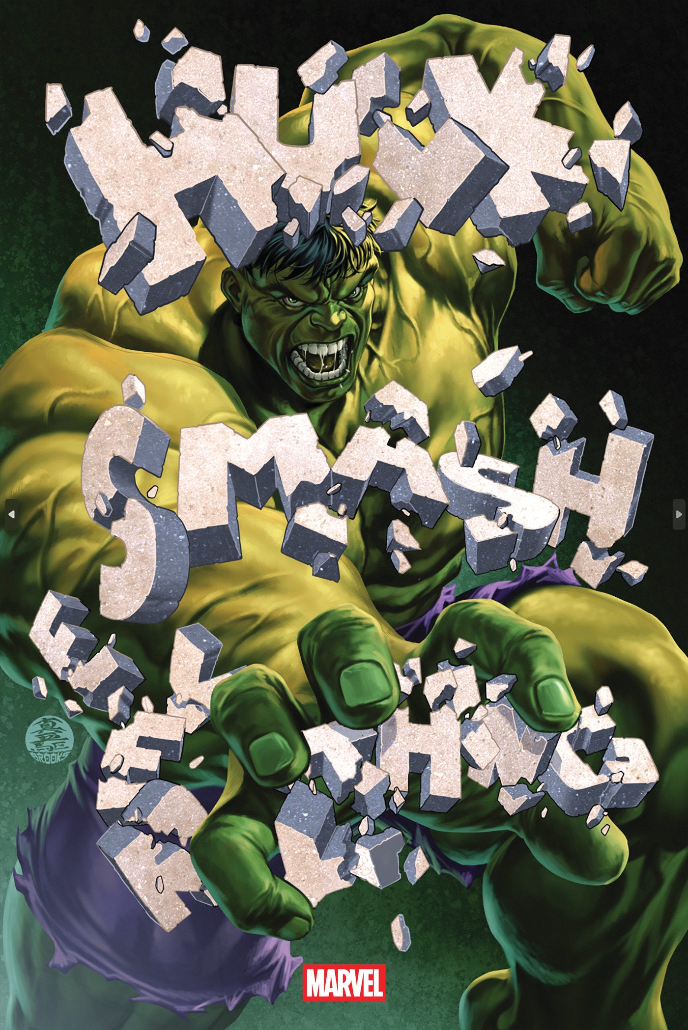 Hulk: Smash Everything #1 Mark Brooks Variant | BD Cosmos