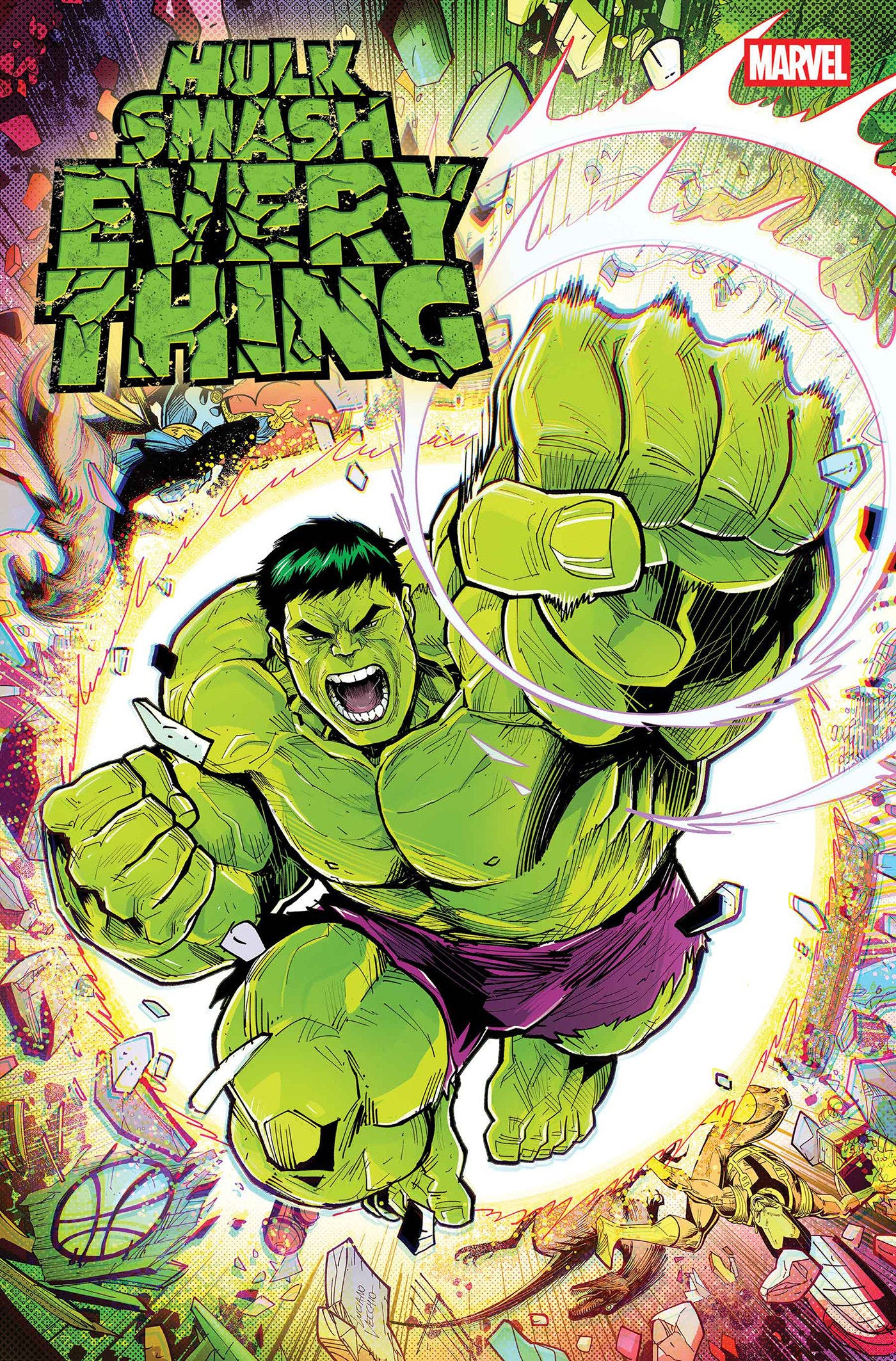 Hulk: Smash Everything #1 Luciano Vecchio Variant | BD Cosmos