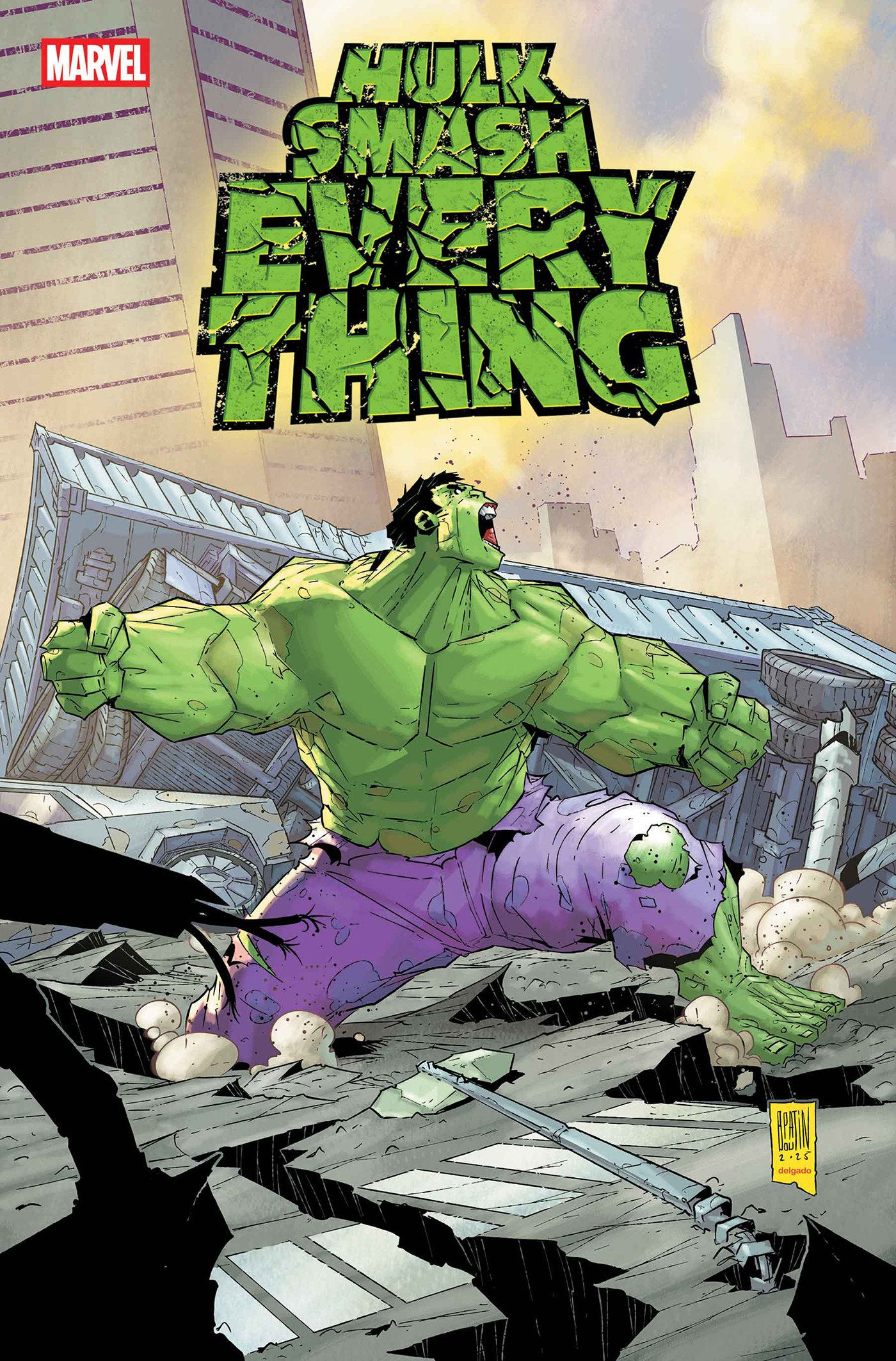 Hulk Smash Everything #3 MARVEL Patrick Boutin  02/25/2026 | BD Cosmos